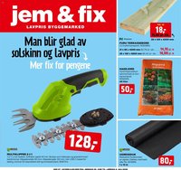 Jem & Fix kundeavis fra 28/06/2026 Jem & Fix kundeavis