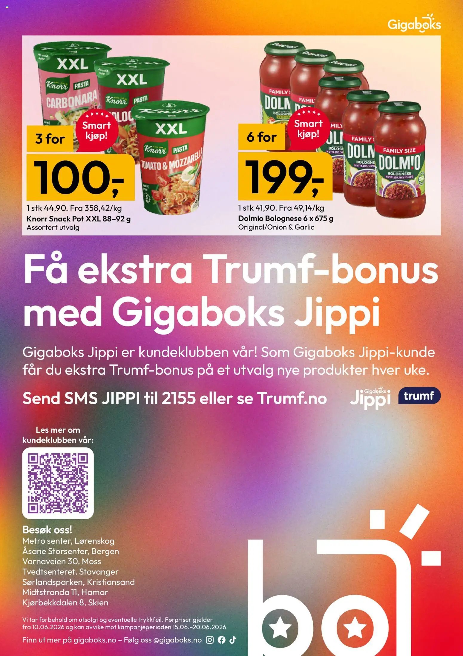 Gigaboks kundeavis fra 15/06/2026 Gigaboks kundeavis