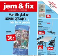 Jem & Fix kundeavis fra 21/06/2026 Jem & Fix kundeavis