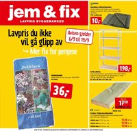 Jem & Fix kundeavis fra 06/09/2026 Jem & Fix kundeavis