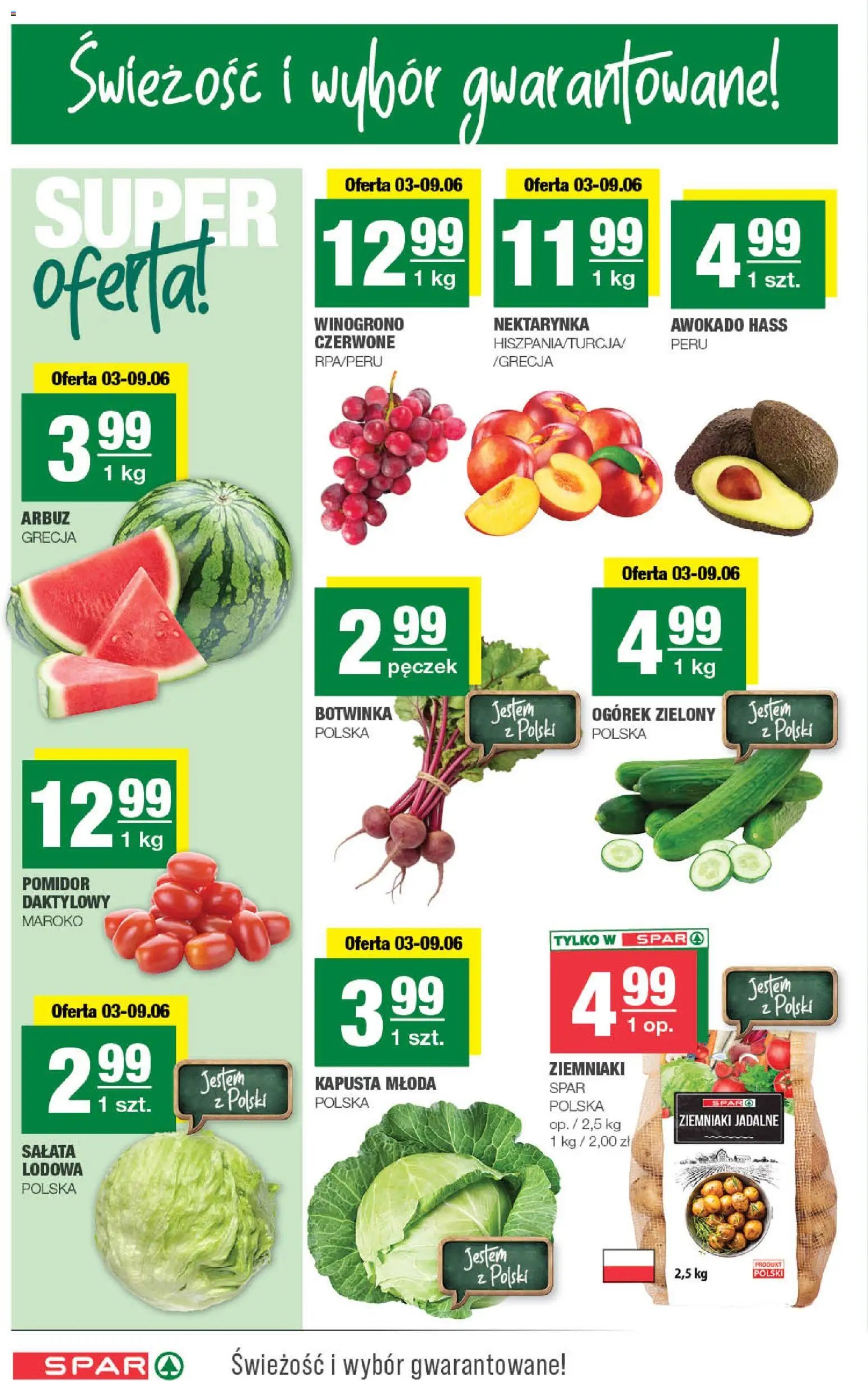 Spar gazetka od 03.06.2026 Spar gazetka
