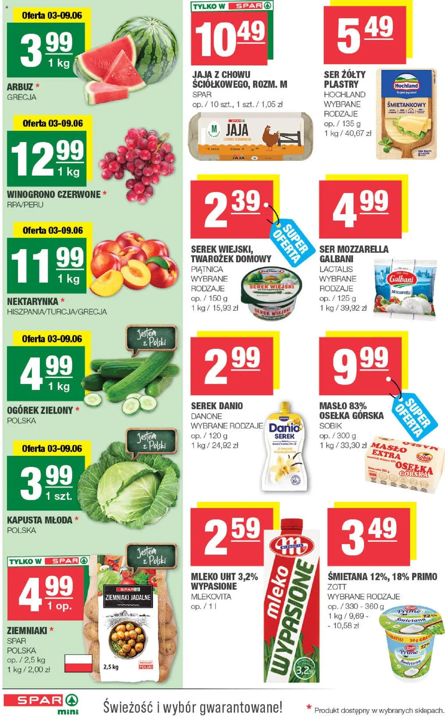 Spar gazetka od 03.06.2026 Spar gazetka - Mini