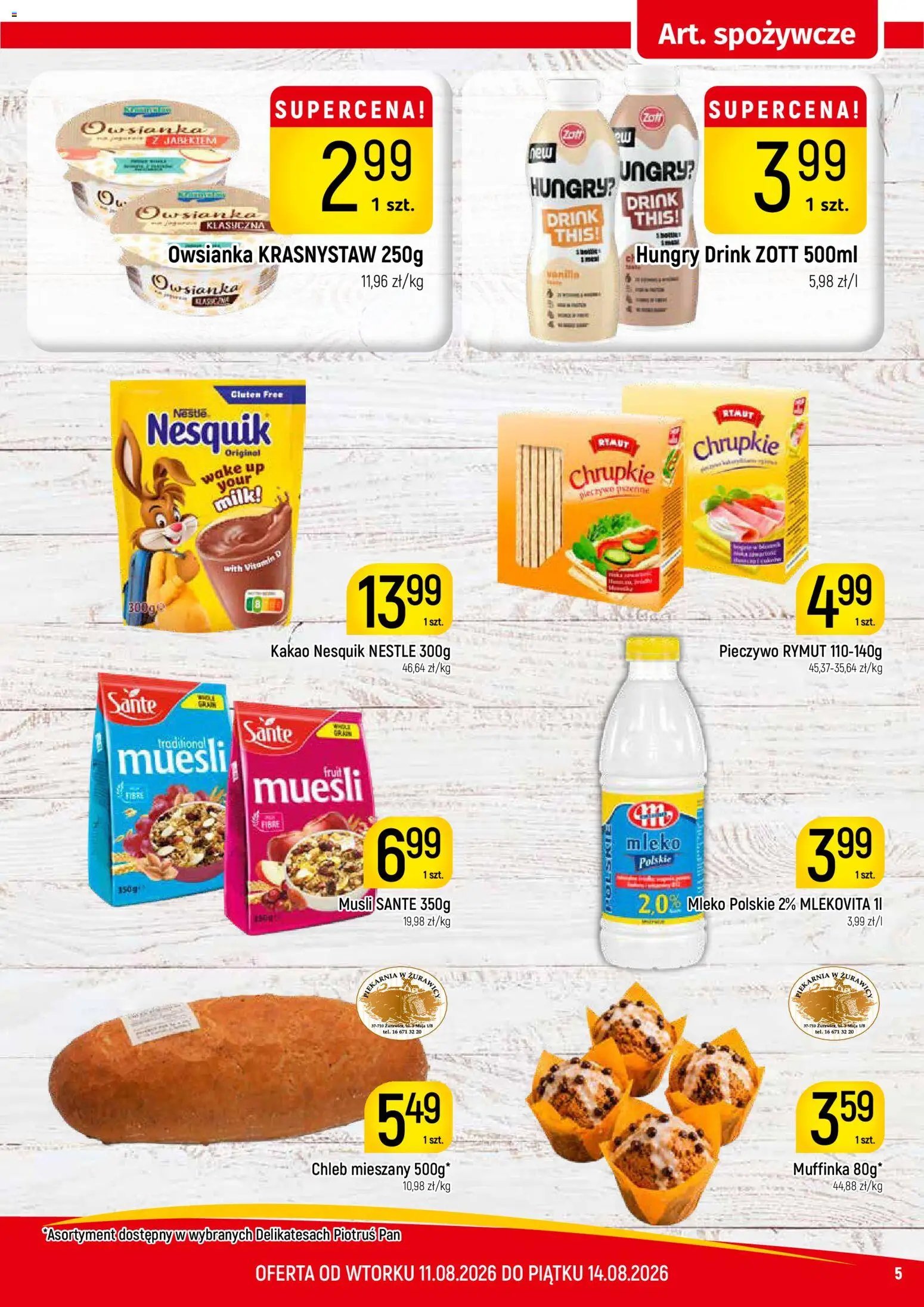Piotruś Pan gazetka od 11.08.2026 Piotruś Pan gazetka