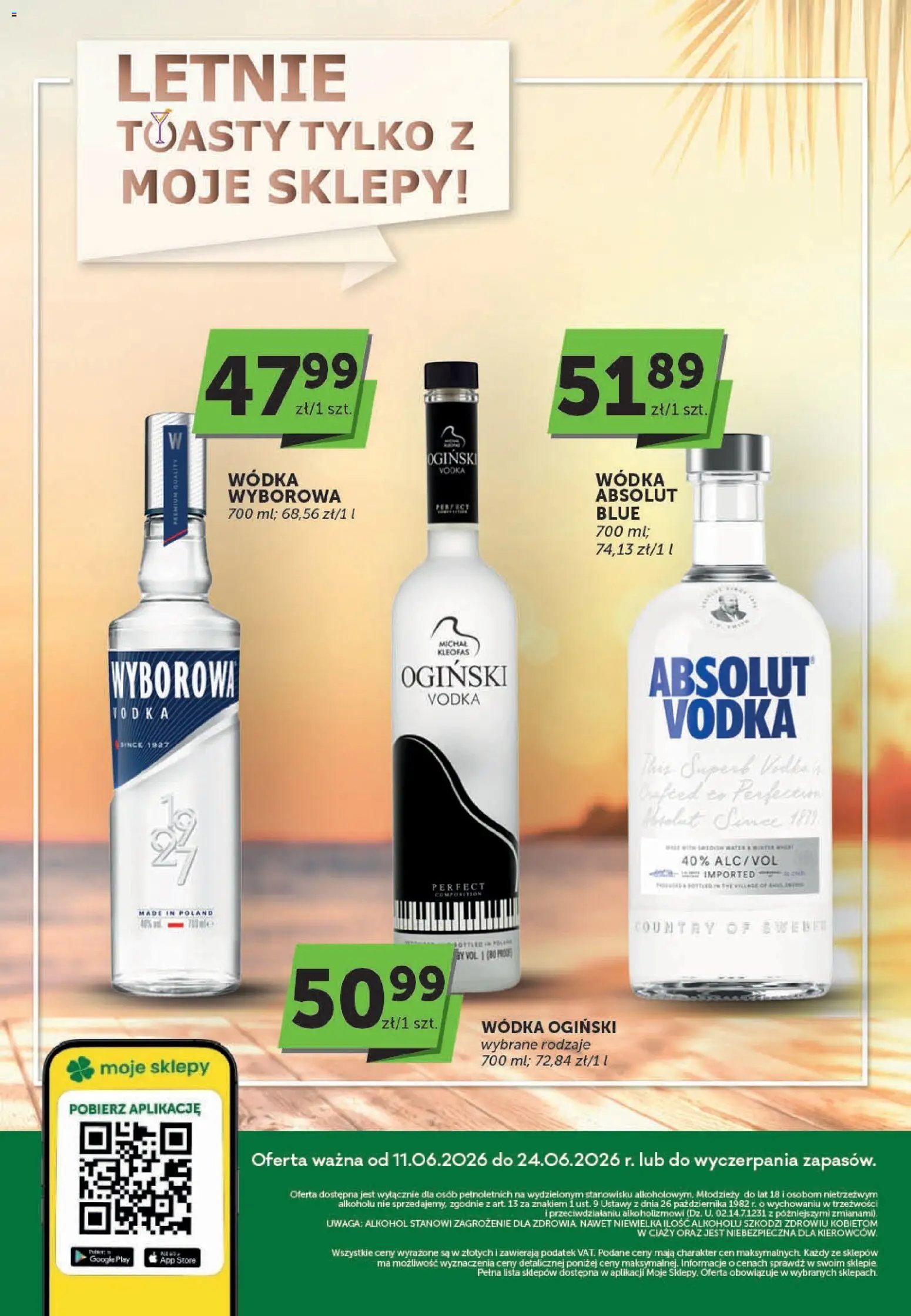 Groszek gazetka od 11.06.2026 Groszek gazetka - Oferta alkoholowa