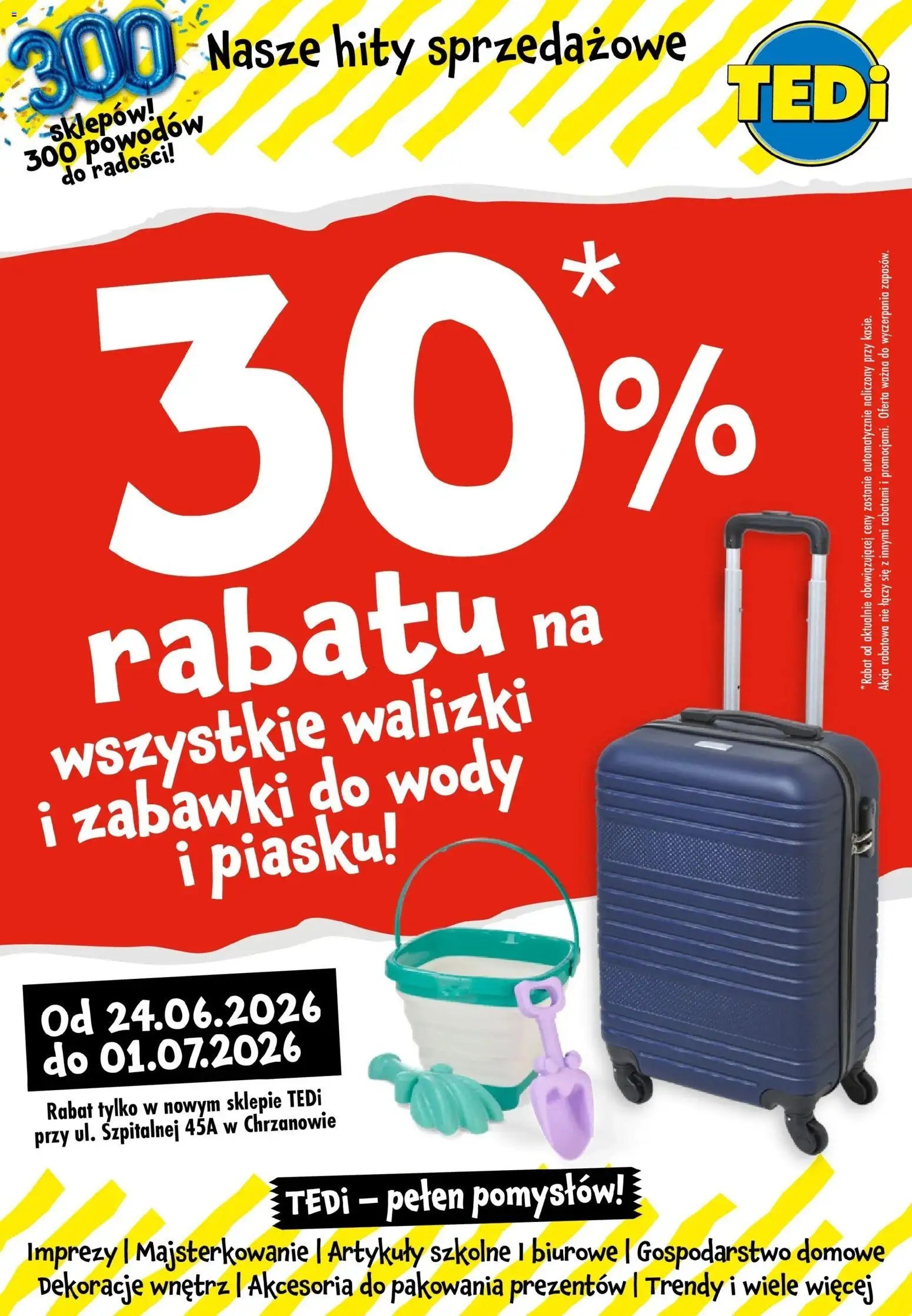 TEDi gazetka od 24.06.2026 TEDi gazetka - Chrzanów