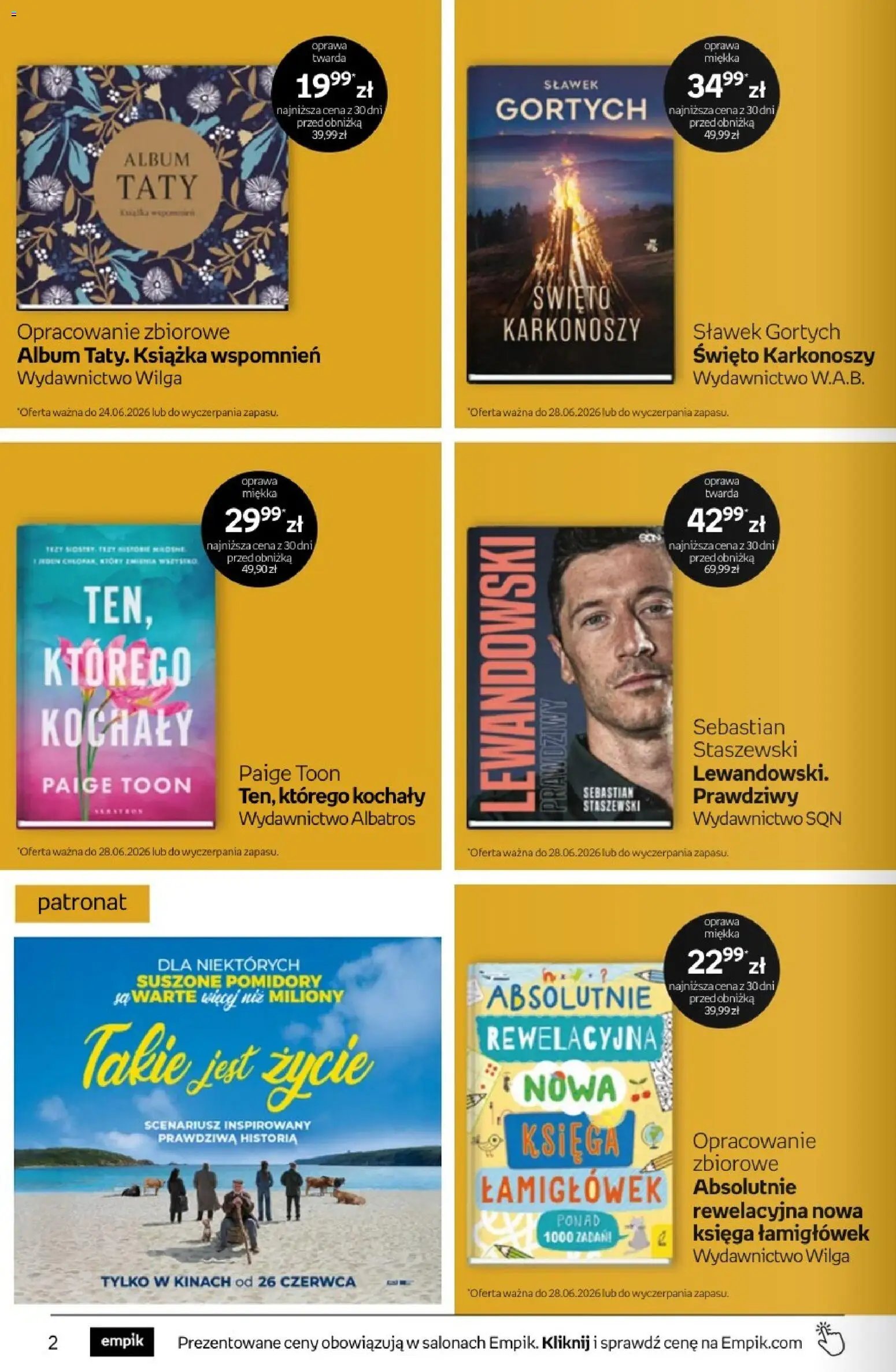 Empik gazetka od 17.06.2026 Empik promocje