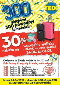 TEDi gazetka od 24.06.2026 TEDi gazetka - 300 sklepów