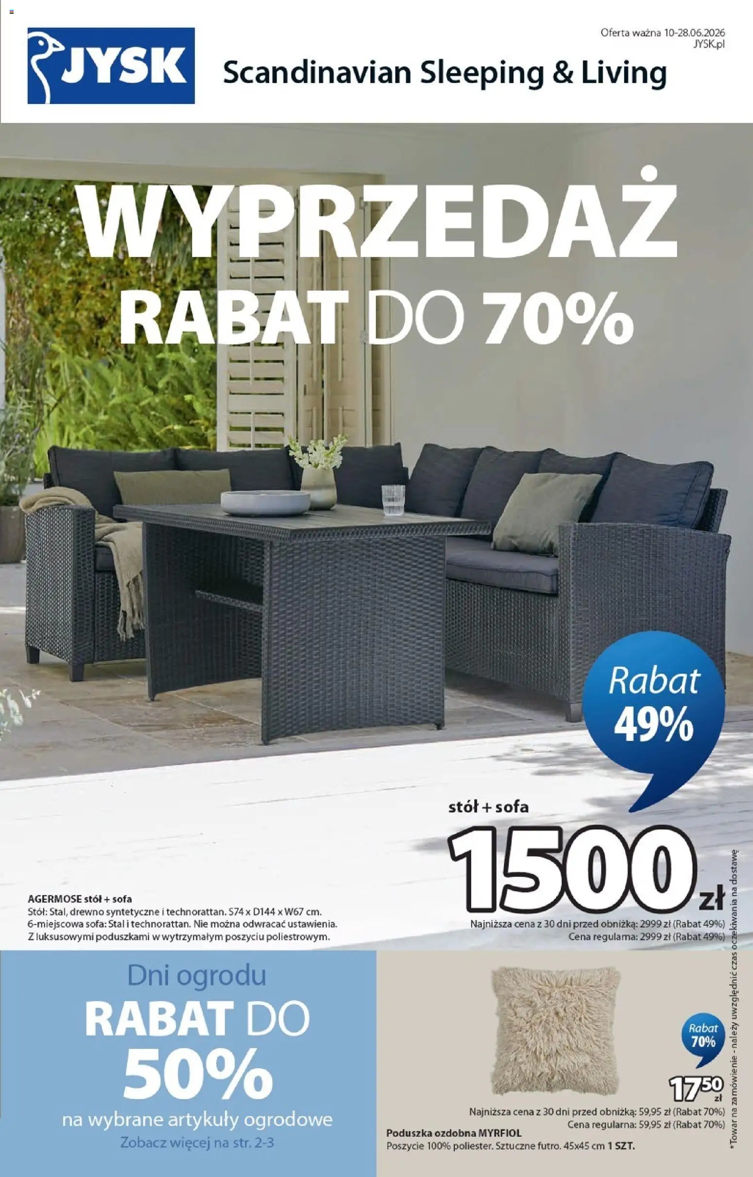 JYSK gazetka od 10.06.2026 JYSK gazetka