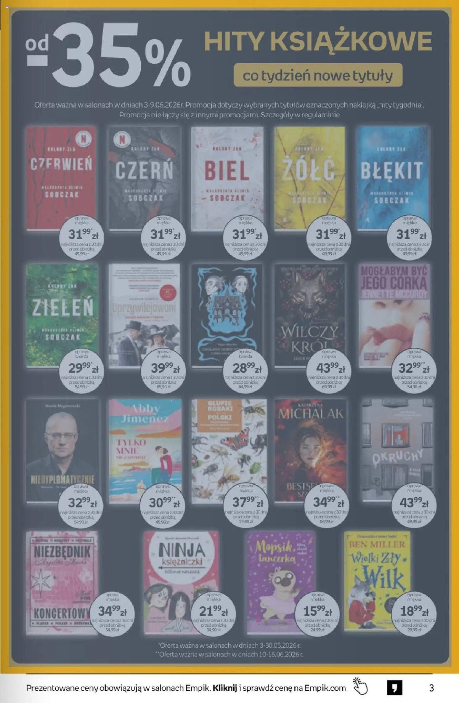 Empik gazetka od 03.06.2026 Empik promocje