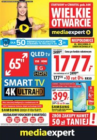 Mediaexpert gazetka od 25.06.2026 Mediaexpert promocje - Wielkie otwarcie Niepołomice