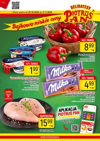 Piotruś Pan gazetka od 29.10.2026 - Nowa Gazetka 