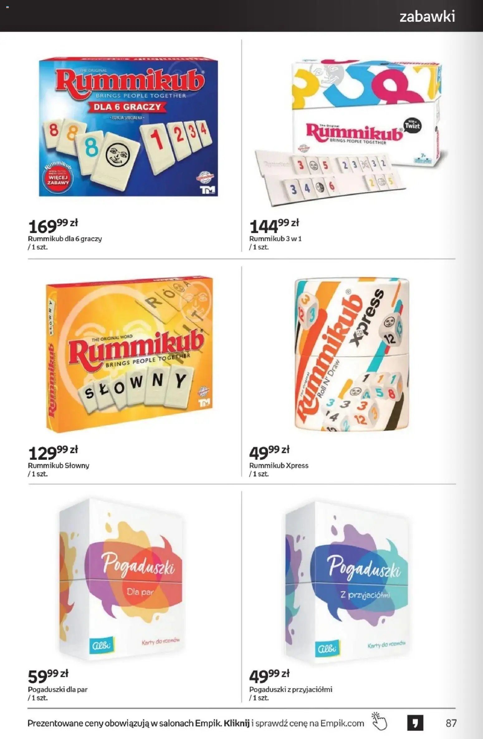 Empik gazetka od 17.06.2026 Empik promocje - Tom kultury Zabawki