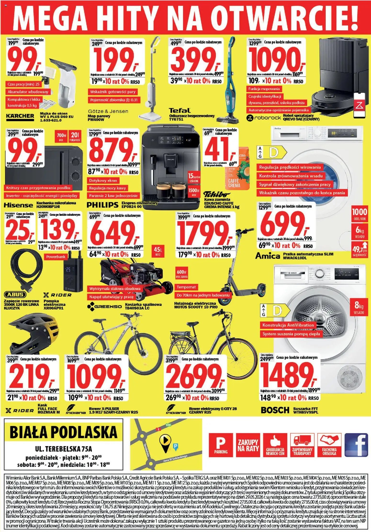 Mediaexpert gazetka od 23.07.2026 Mediaexpert promocje - Otwarcie po remoncie Biała Podlaska