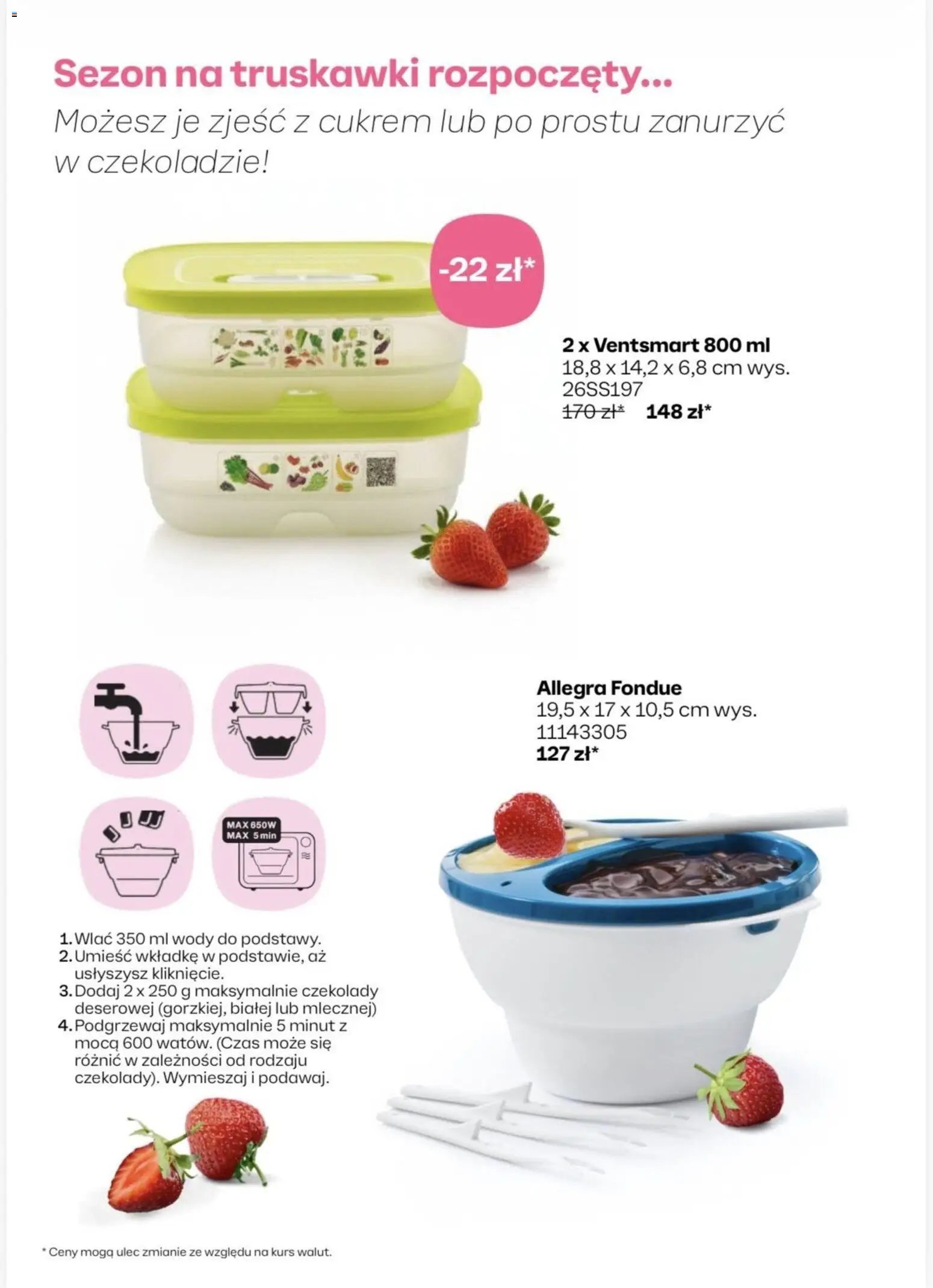Tupperware gazetka od 01.05.2026 Tupperware Katalog