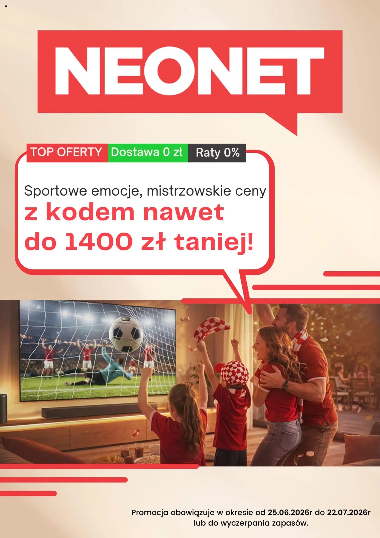 Neonet gazetka od 25.06.2026 Neonet promocje