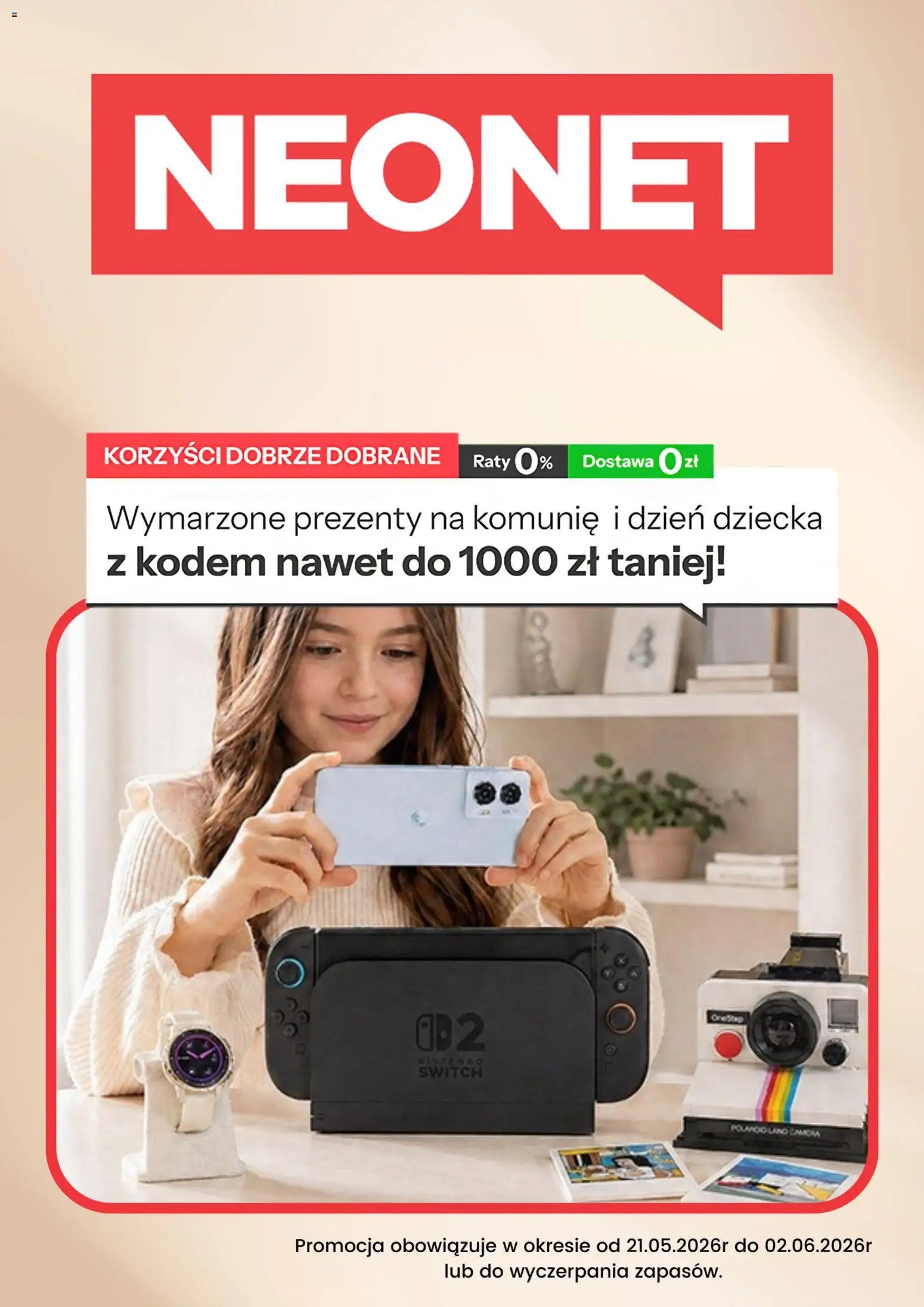 Neonet gazetka od 21.05.2026 Neonet promocje