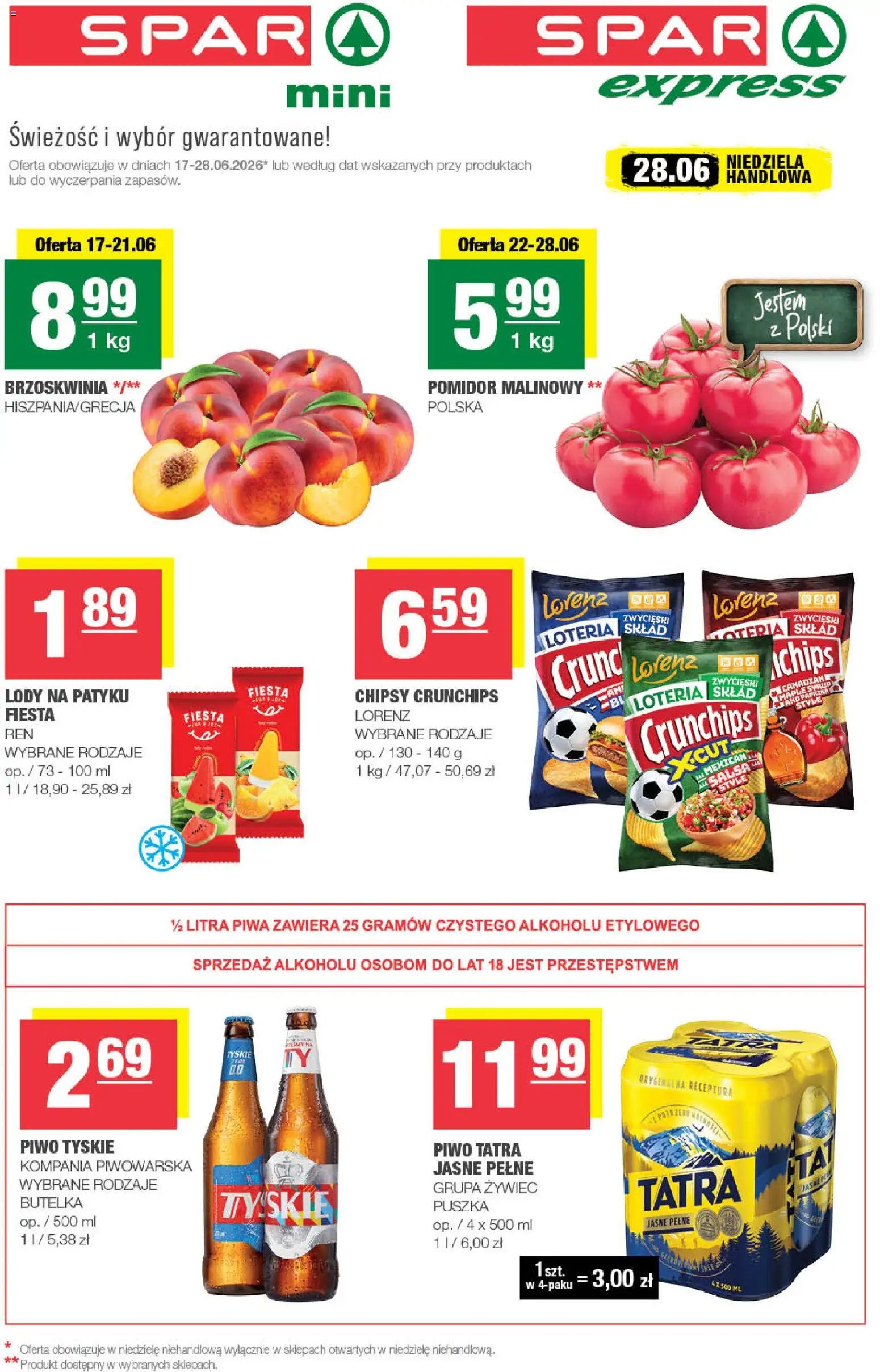 Spar gazetka od 17.06.2026 Spar gazetka - Mini