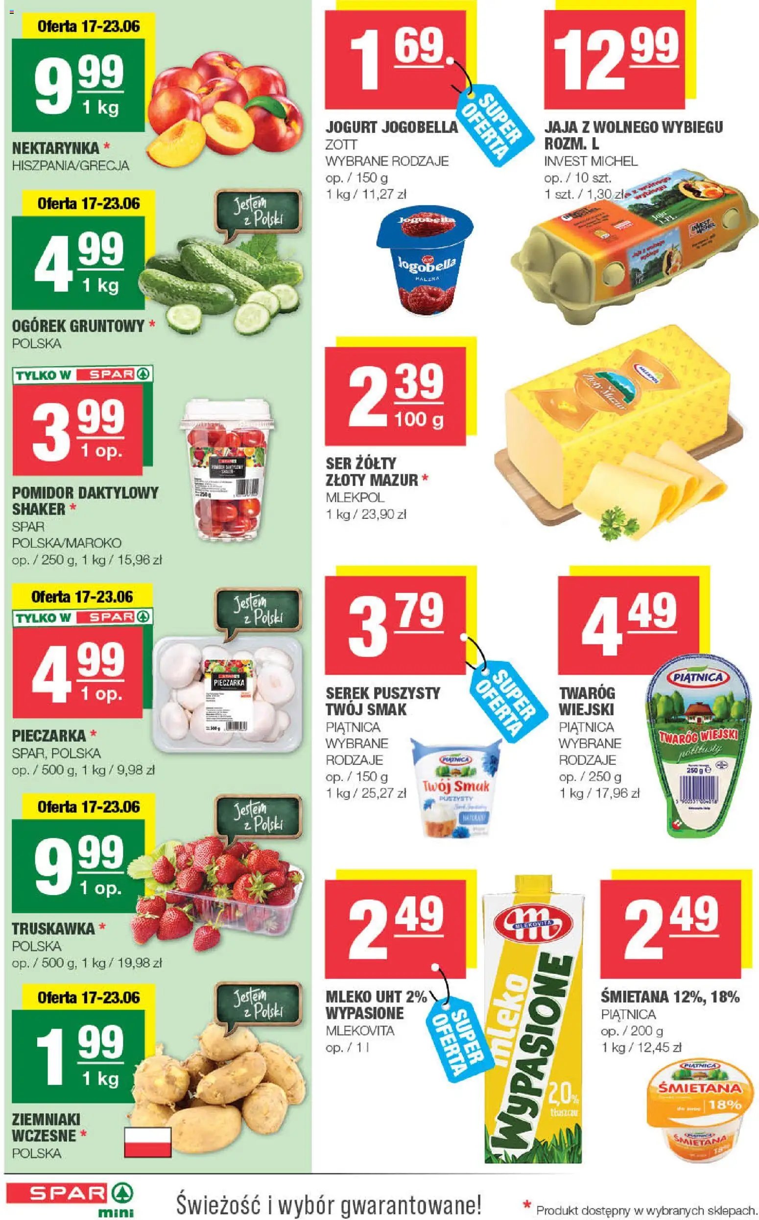 Spar gazetka od 17.06.2026 Spar gazetka - Mini