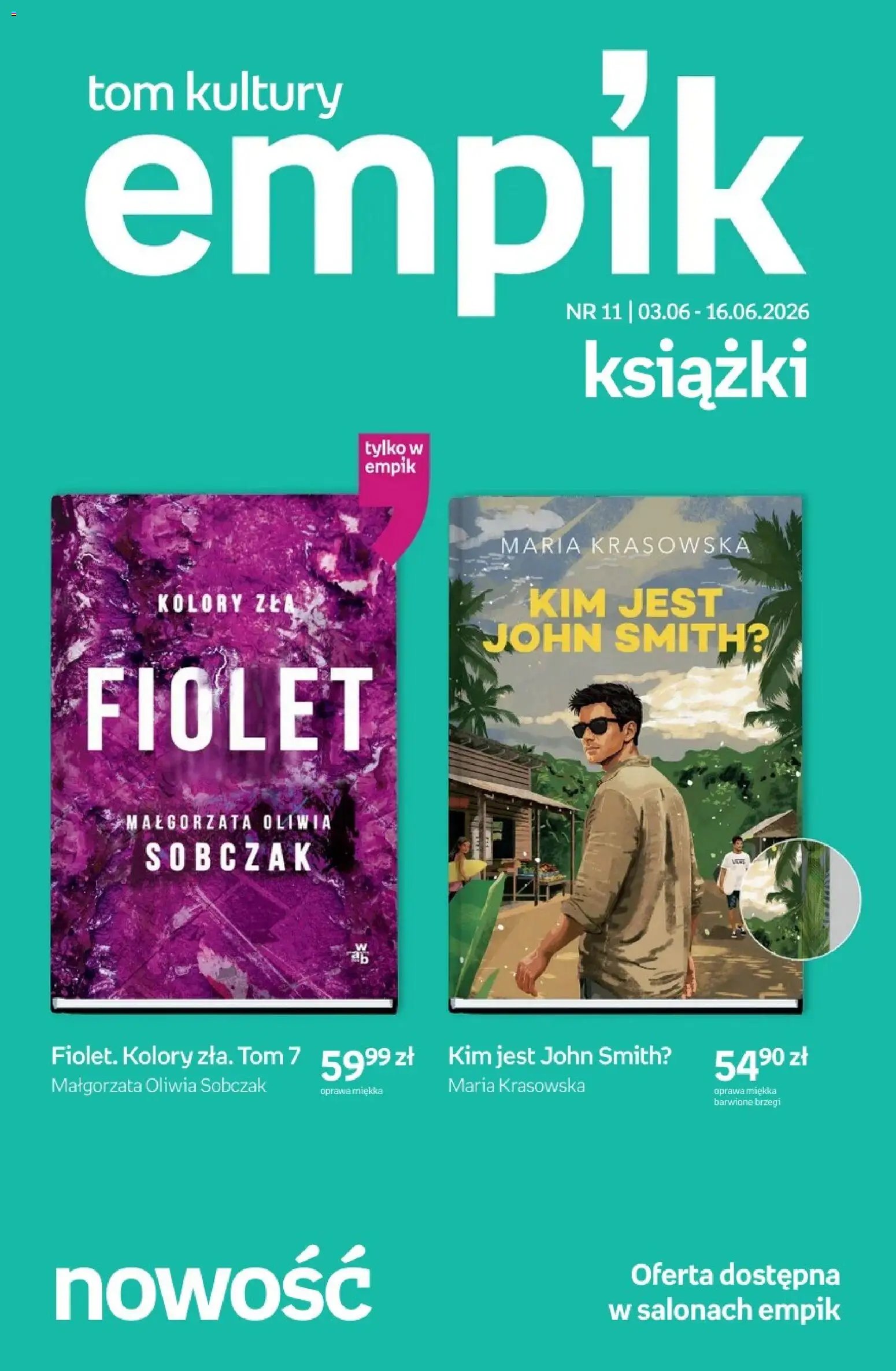 Empik gazetka od 03.06.2026 Empik promocje - Tom kultury Książki