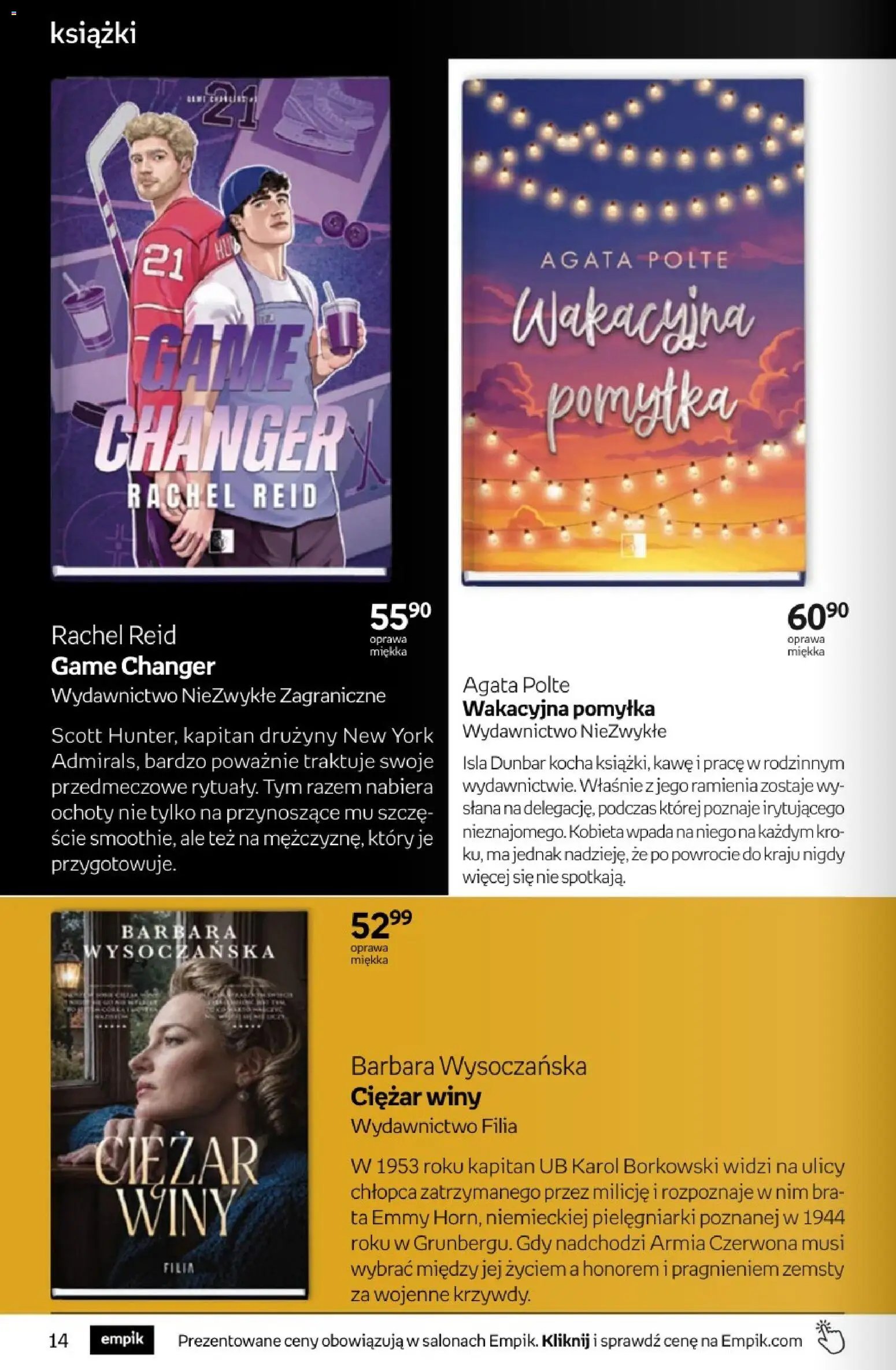 Empik gazetka od 03.06.2026 Empik promocje - Tom kultury Książki