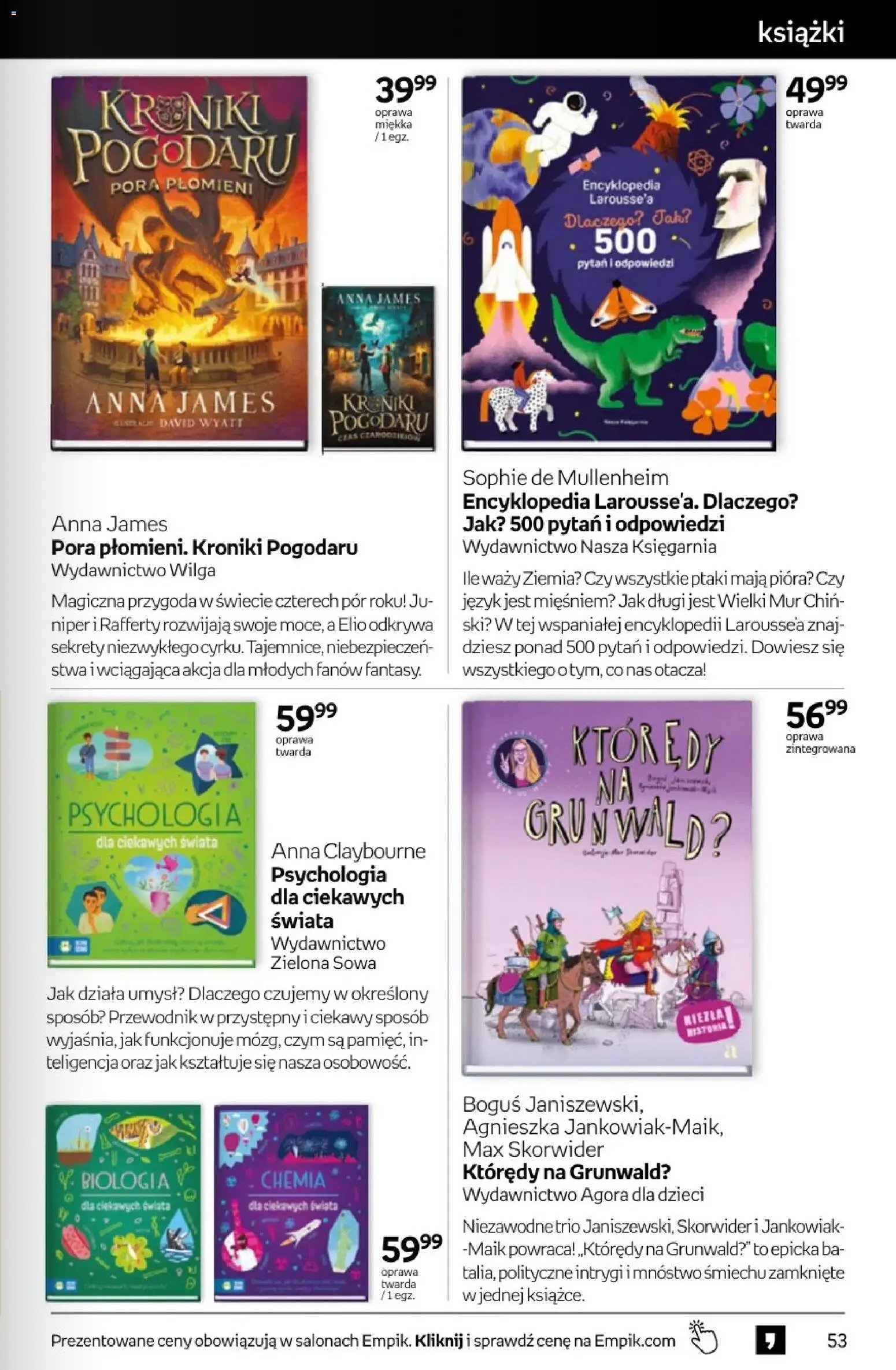 Empik gazetka od 03.06.2026 Empik promocje - Tom kultury Książki