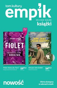 Empik gazetka od 03.06.2026 Empik promocje - Tom kultury Książki