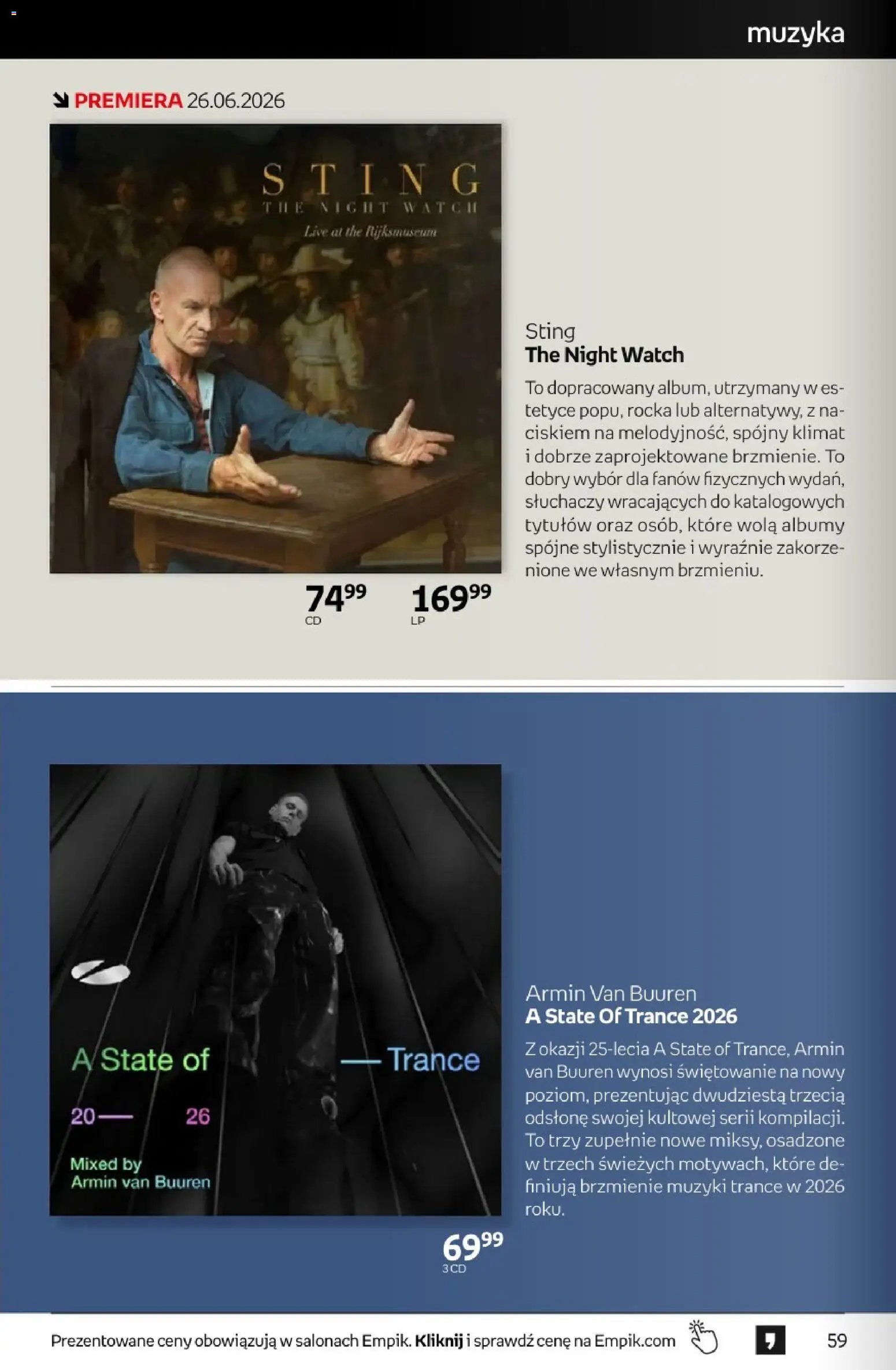 Empik gazetka od 17.06.2026 Empik promocje - Tom kultury Muzyka