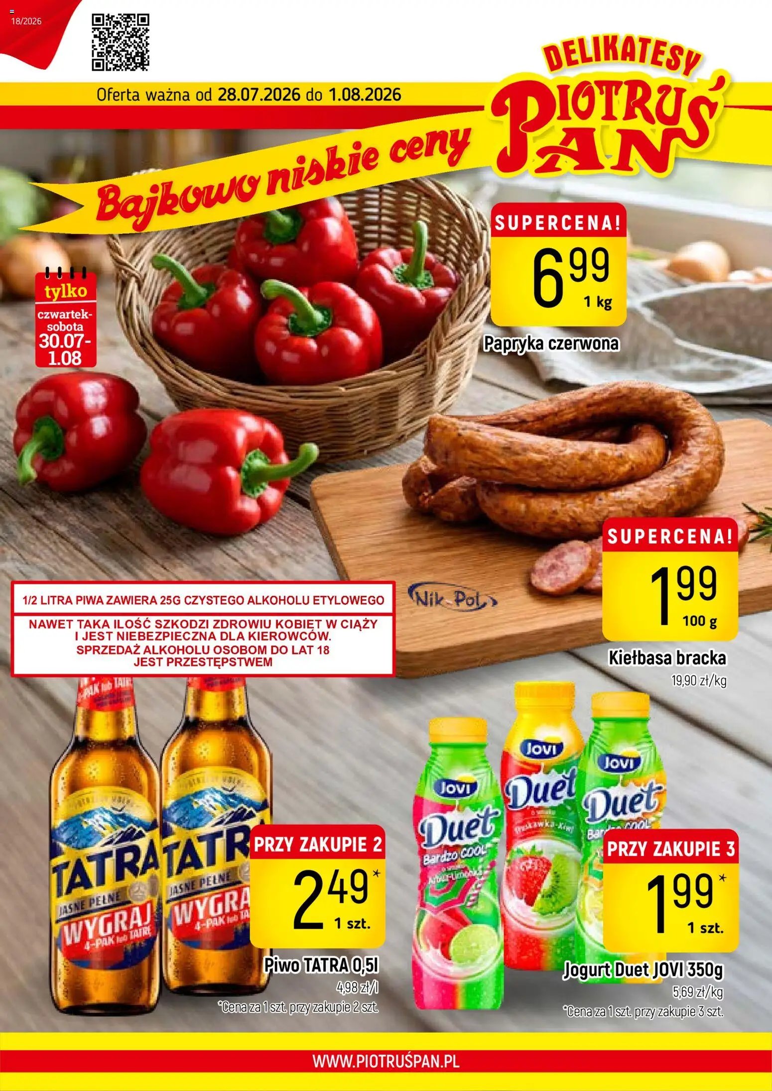 Piotruś Pan gazetka od 28.07.2026 Piotruś Pan gazetka