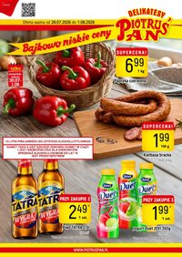 Piotruś Pan gazetka od 28.07.2026 Piotruś Pan gazetka