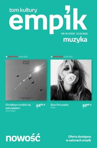 Empik gazetka od 09.09.2026 Empik promocje - Tom kultury Muzyka