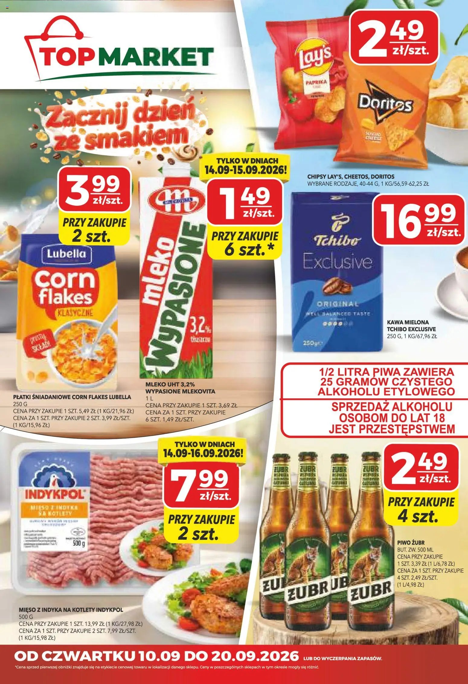 Top Market gazetka od 10.09.2026 Top Market gazetka
