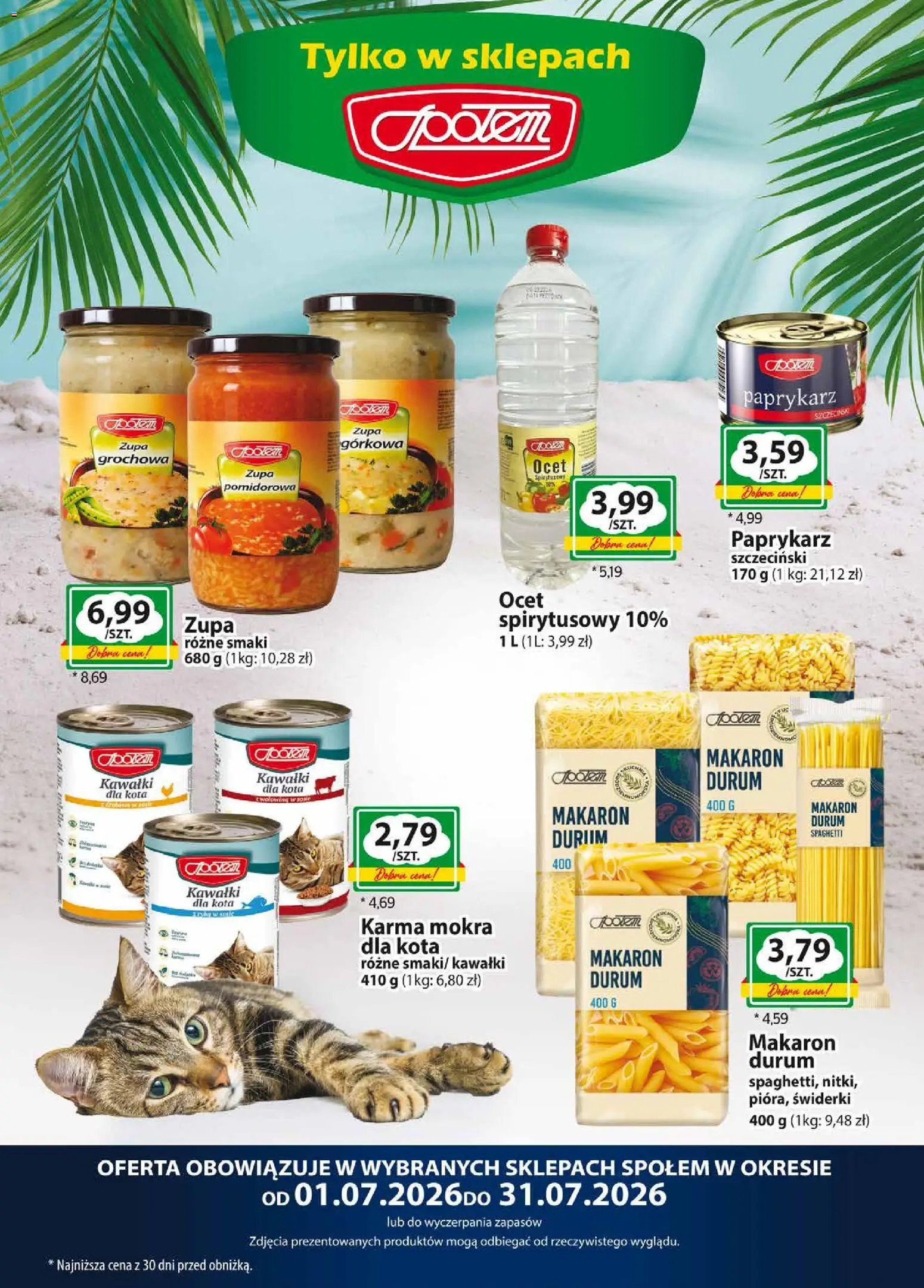 Społem gazetka od 01.07.2026 Społem gazetka