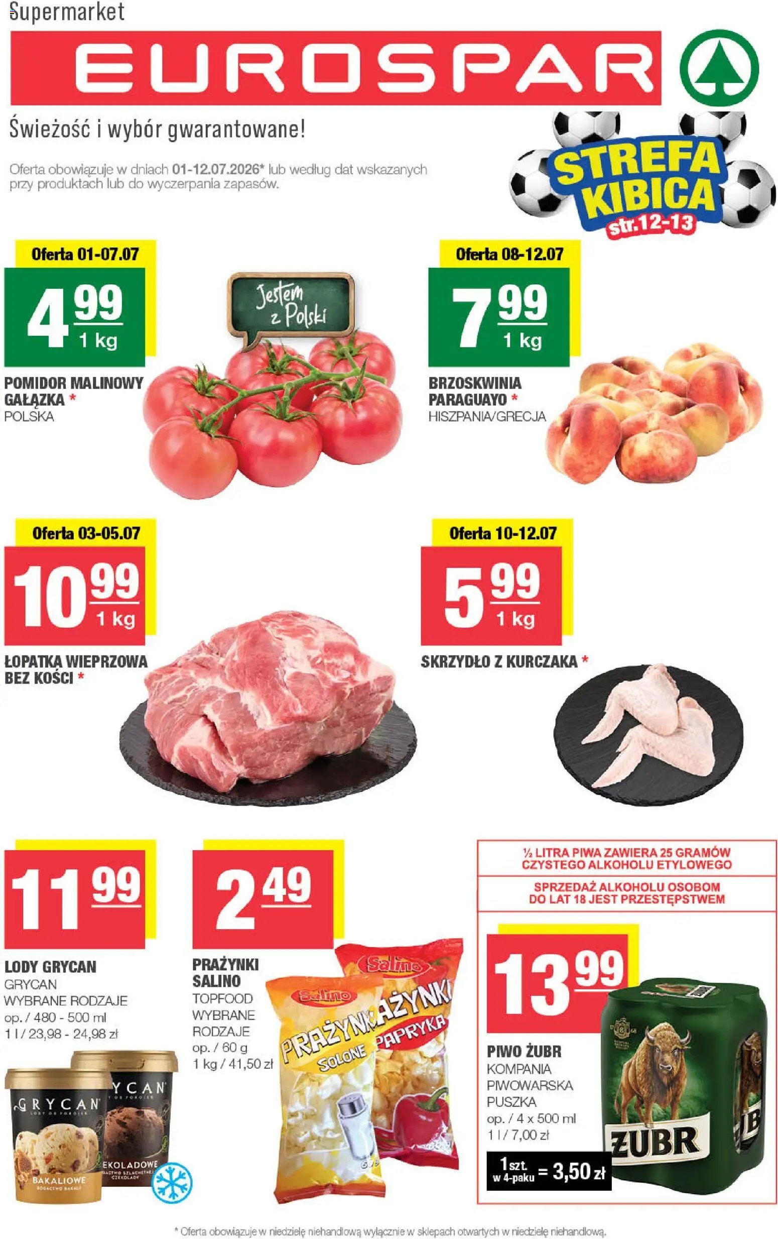 Spar gazetka od 01.07.2026 Spar gazetka - Eurospar