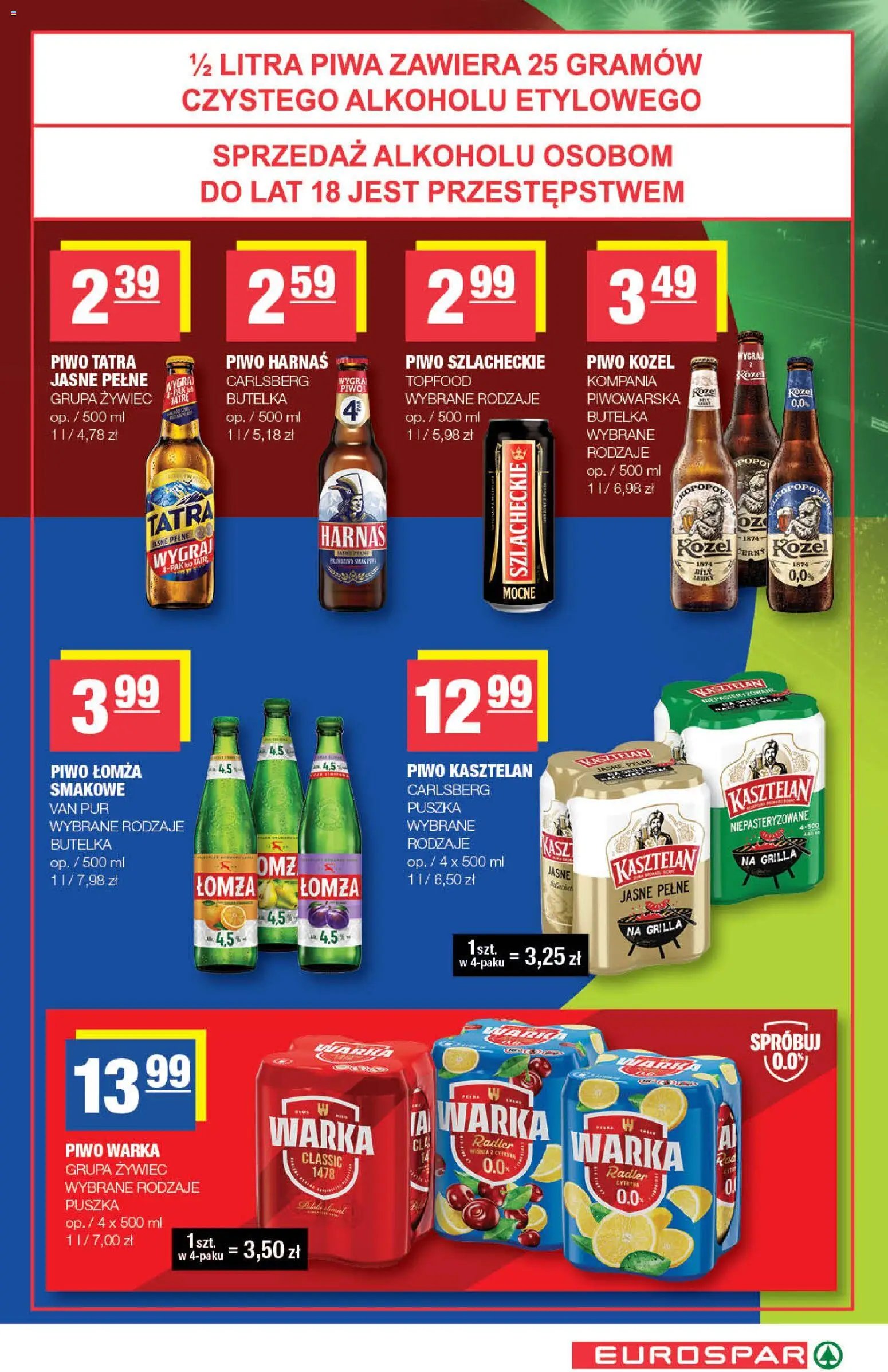 Spar gazetka od 01.07.2026 Spar gazetka - Eurospar