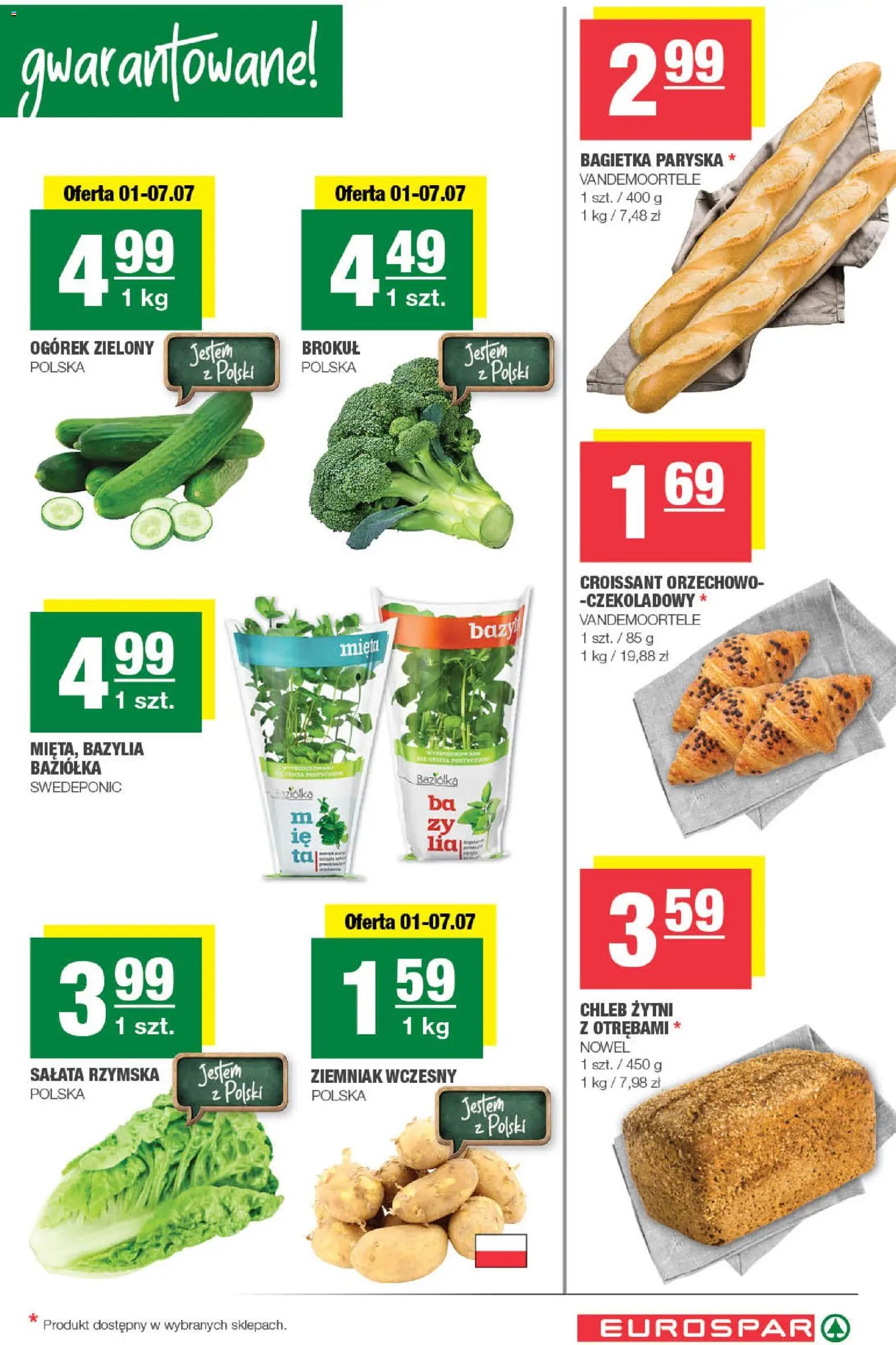 Spar gazetka od 01.07.2026 Spar gazetka - Eurospar