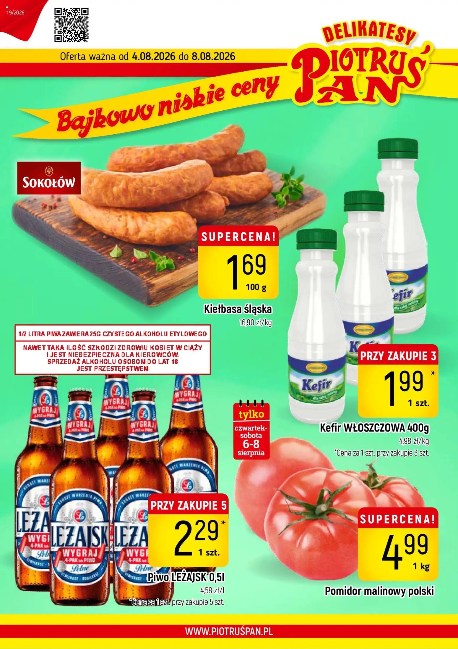 Piotruś Pan gazetka od 04.08.2026 Piotruś Pan gazetka