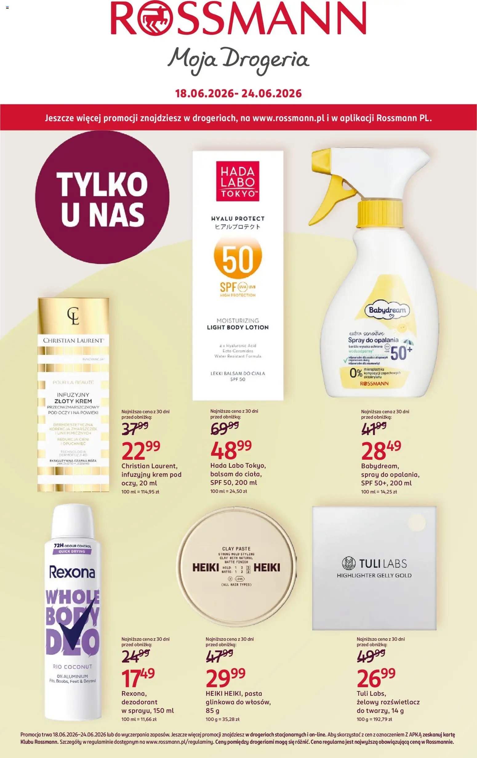 Rossmann gazetka od 18.06.2026 Rossmann gazetka