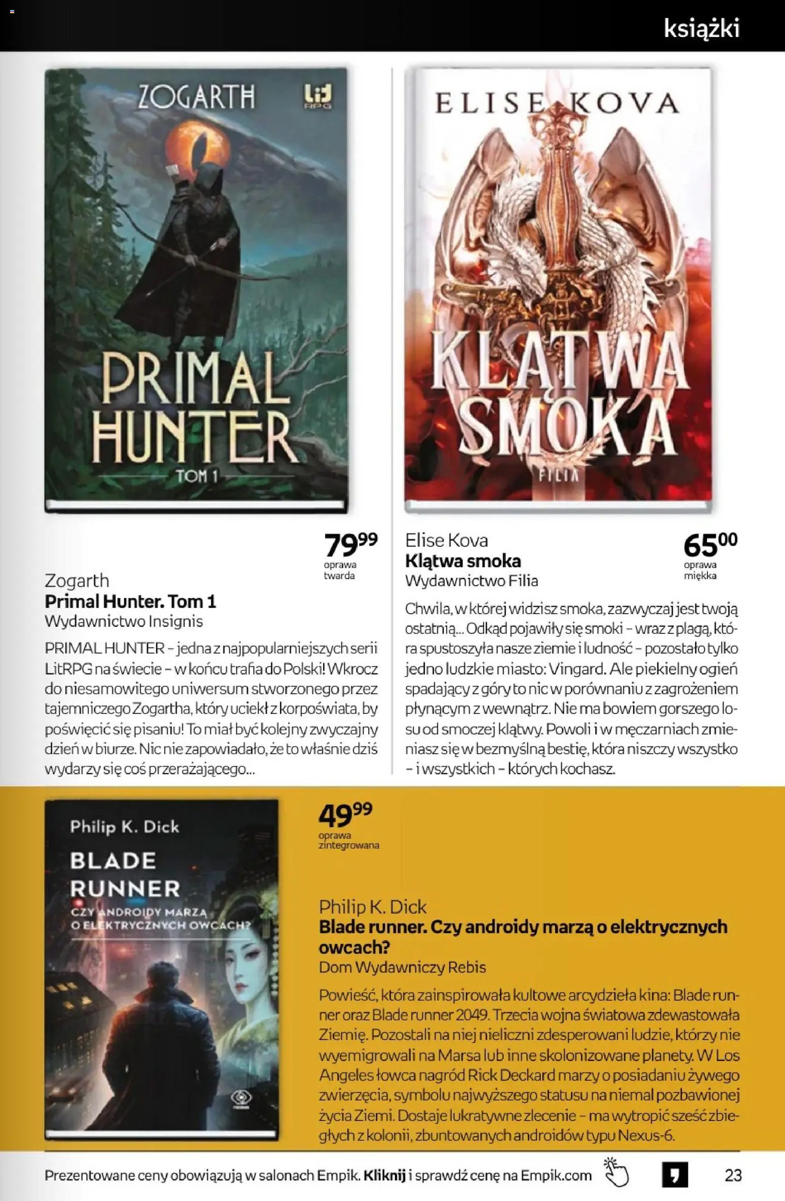 Empik gazetka od 17.06.2026 Empik promocje - Tom kultury Książki