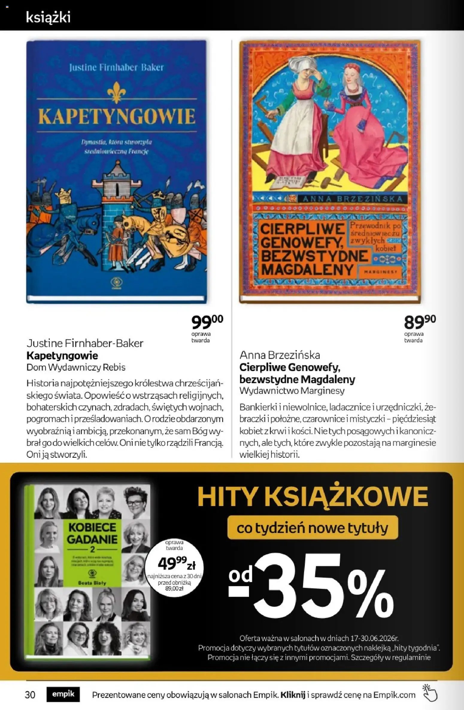 Empik gazetka od 17.06.2026 Empik promocje - Tom kultury Książki
