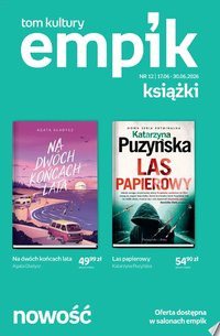 Empik gazetka od 17.06.2026 Empik promocje - Tom kultury Książki