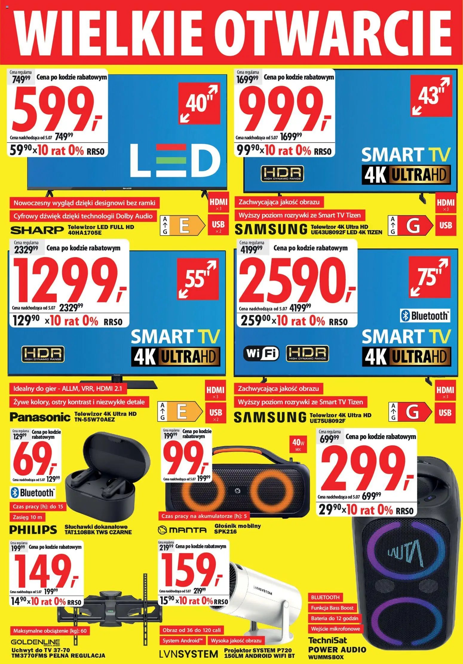 Mediaexpert gazetka od 25.06.2026 Mediaexpert promocje - Wielkie otwarcie Ozorków