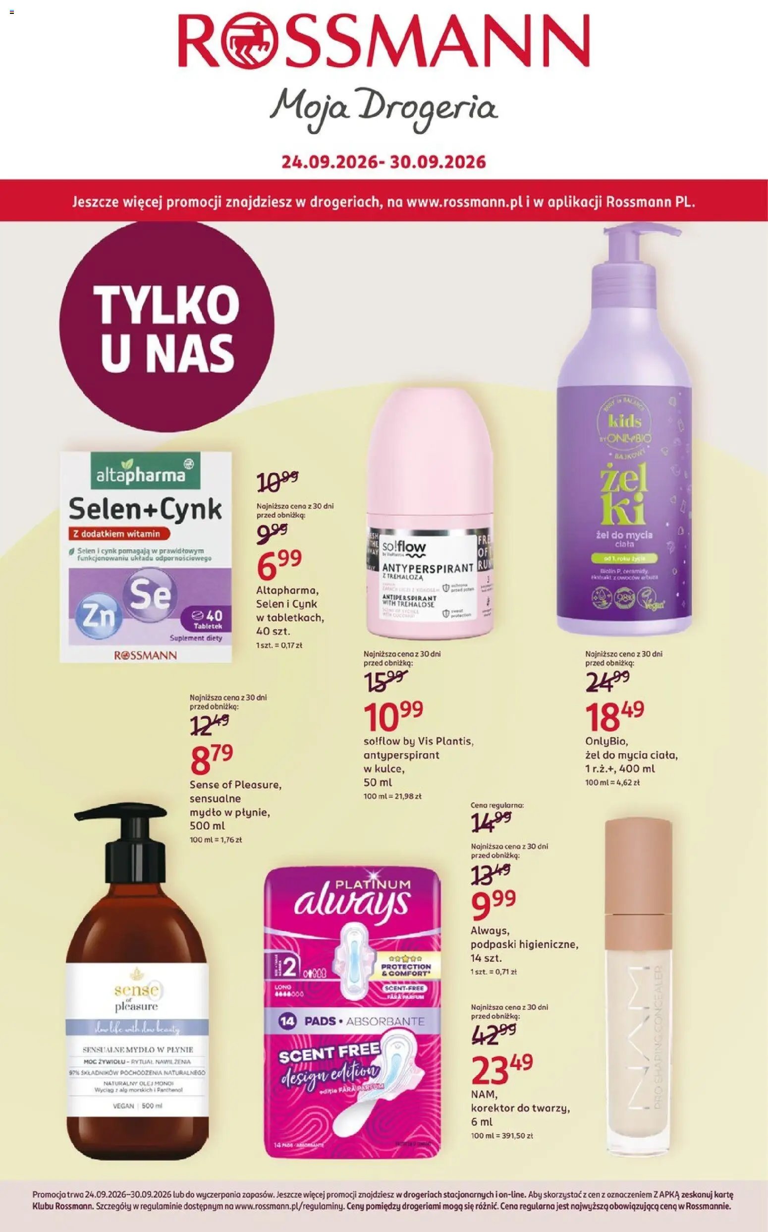 Rossmann gazetka od 24.09.2026 Rossmann gazetka
