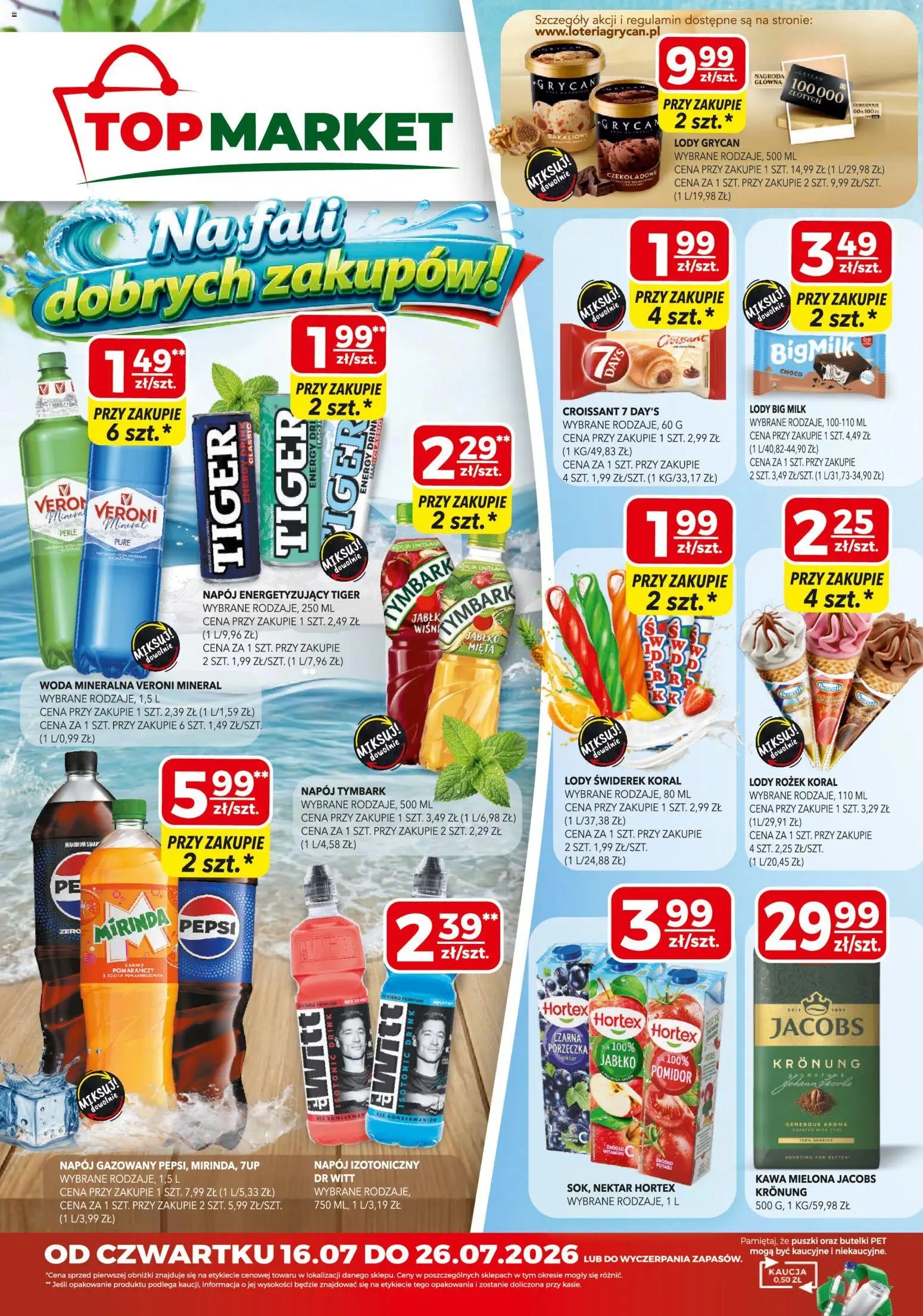 Top Market gazetka od 16.07.2026 Top Market gazetka mini