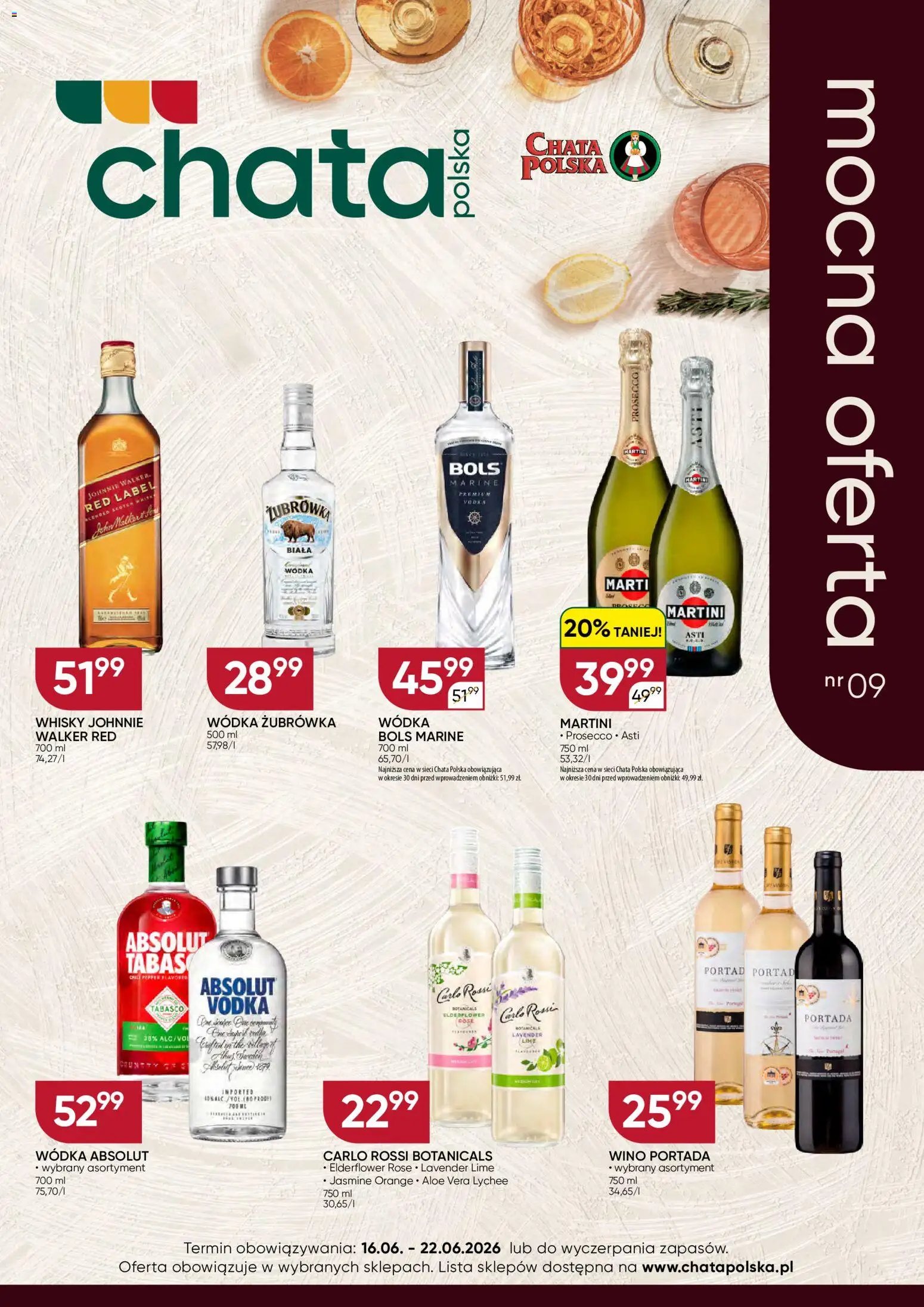 Chata Polska gazetka od 16.06.2026 Chata Polska gazetka - Mocna Oferta