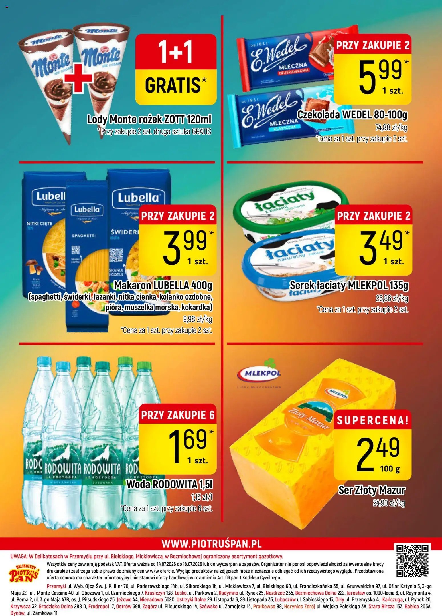 Piotruś Pan gazetka od 14.07.2026 Piotruś Pan gazetka