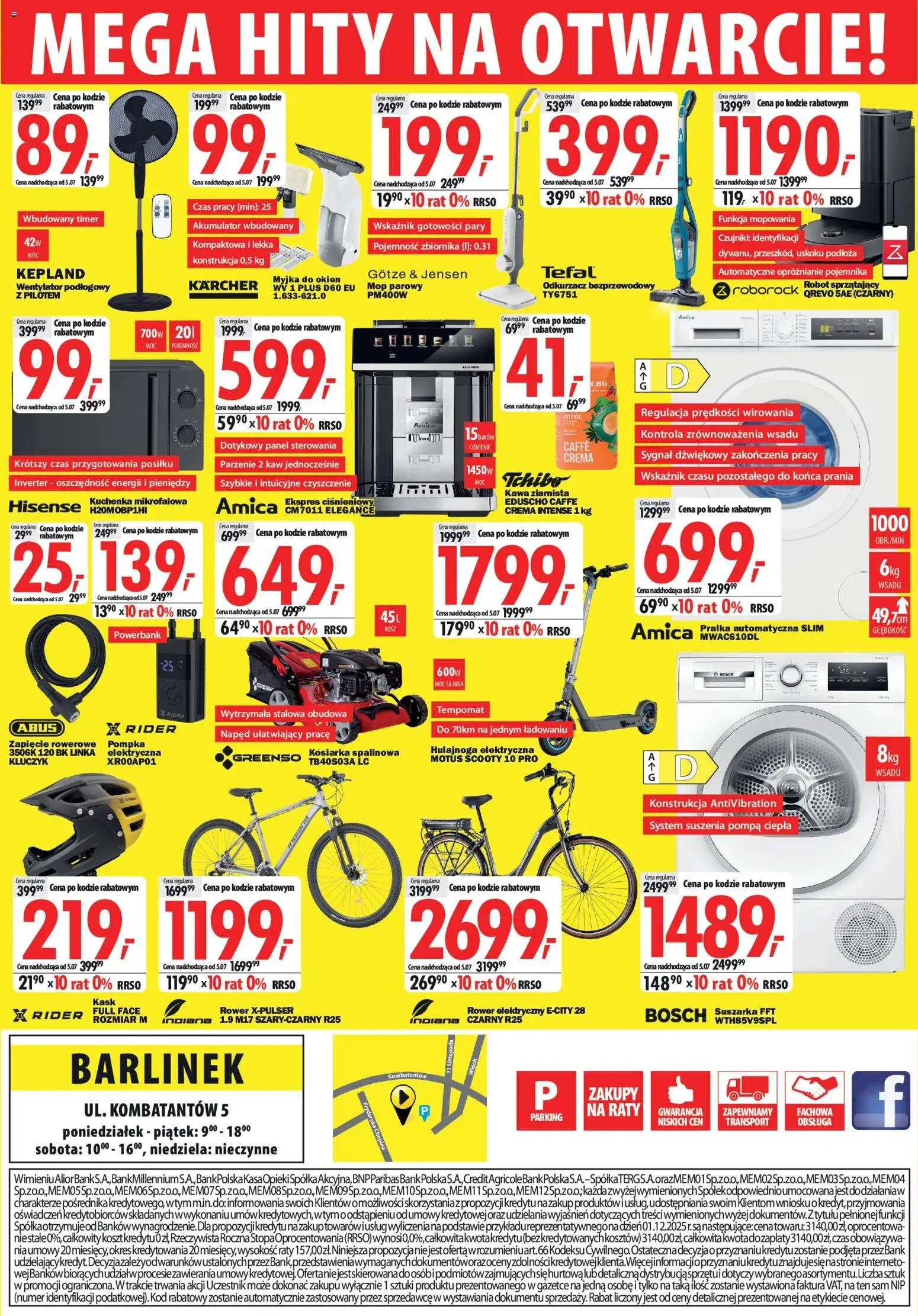 Mediaexpert gazetka od 25.06.2026 Mediaexpert promocje - Wielkie otwarcie Barlinek