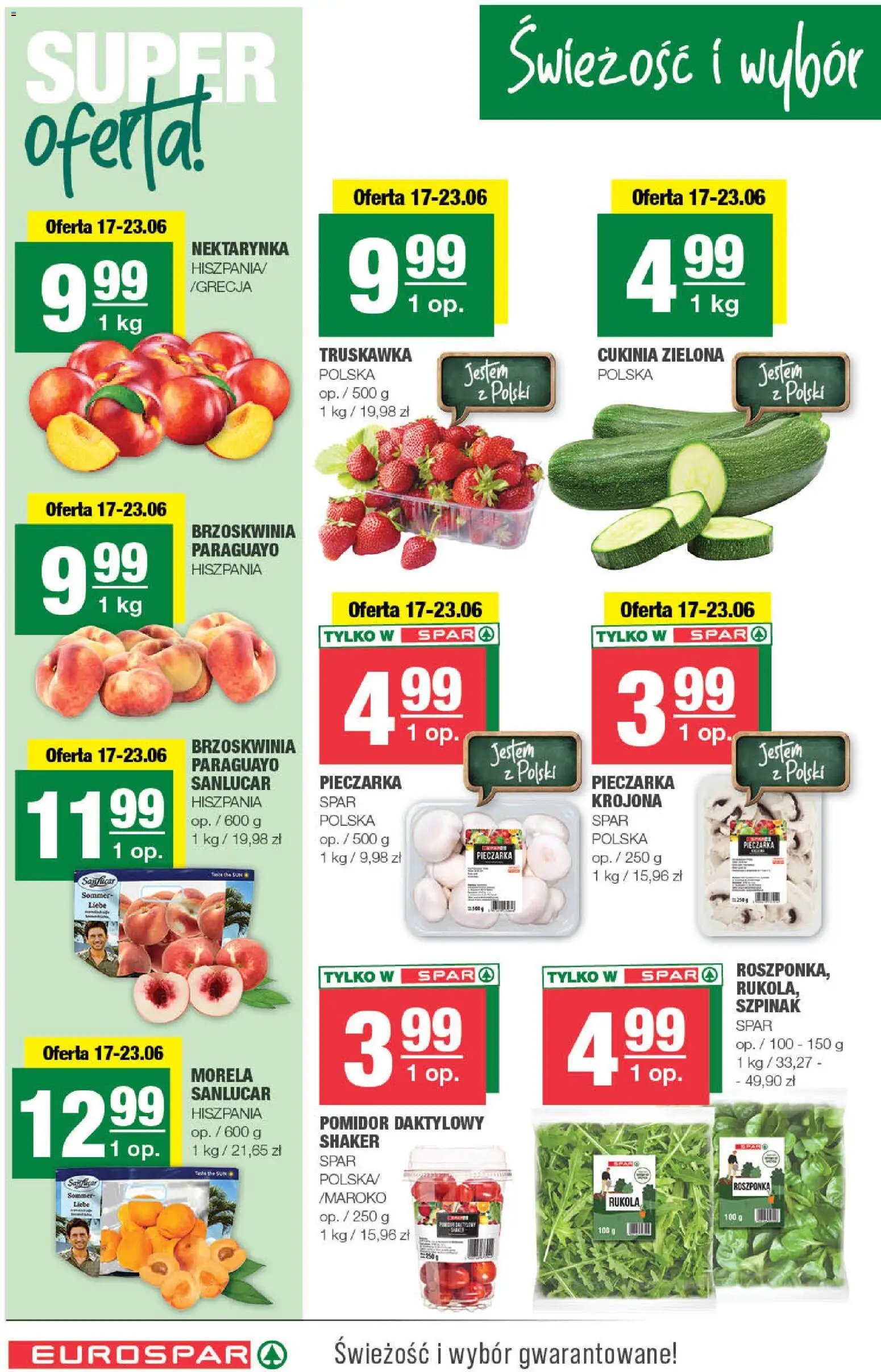 Spar gazetka od 17.06.2026 Spar gazetka - Eurospar
