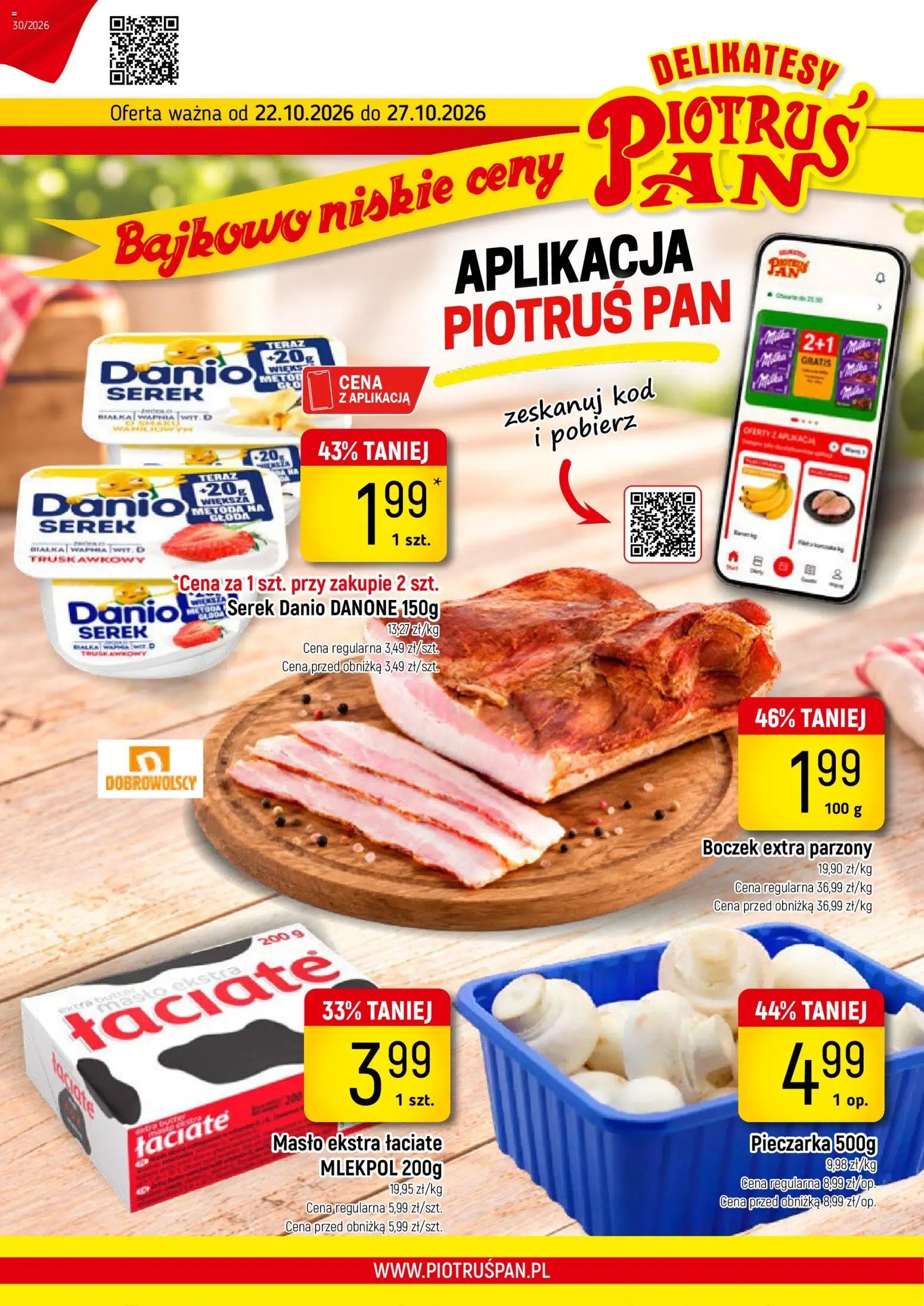 Piotruś Pan gazetka od 22.10.2026 - Nowa Gazetka 