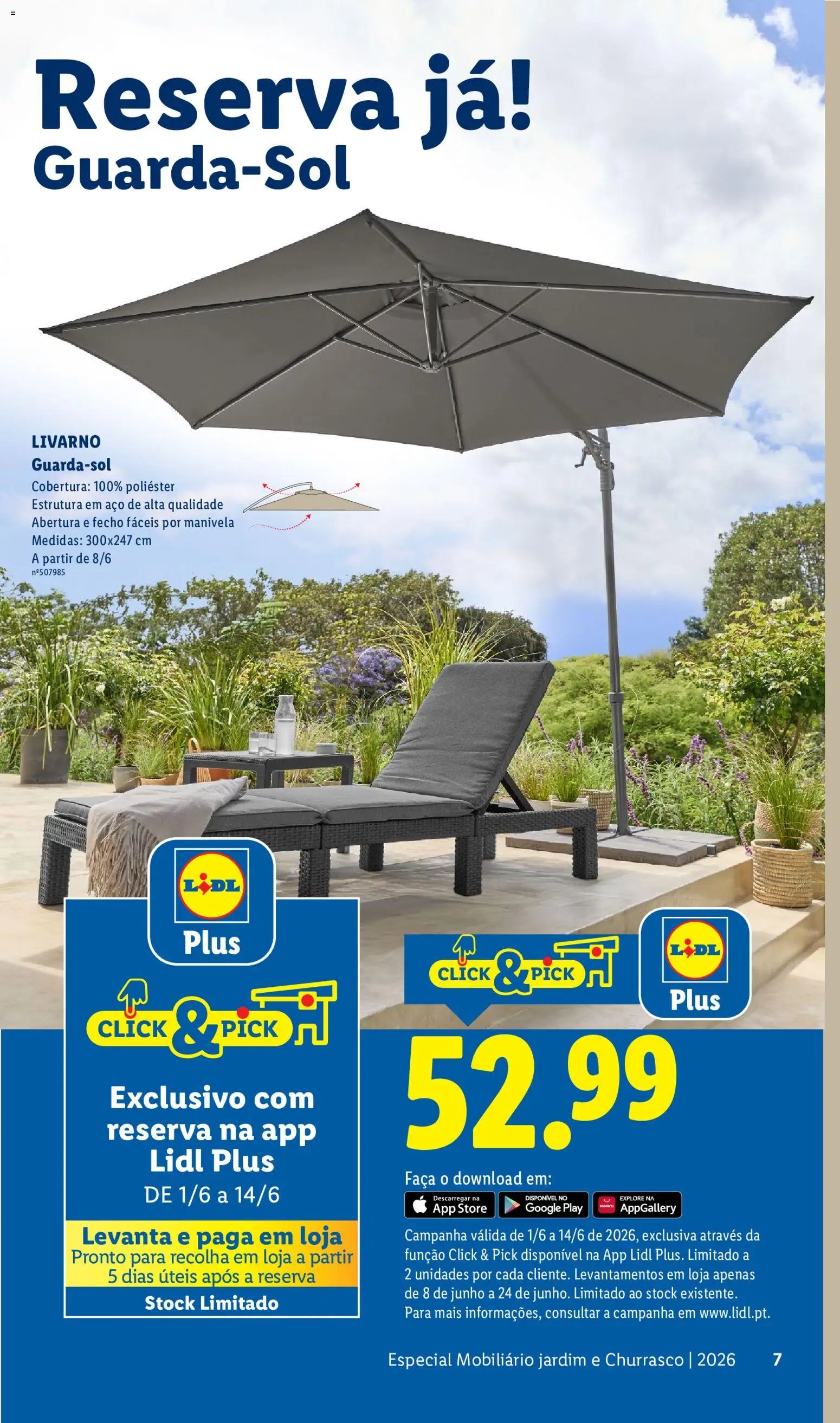 Lidl folheto a partir de 01/06/2026 Lidl Folheto Especial Jardim (2026-06-01) | 7