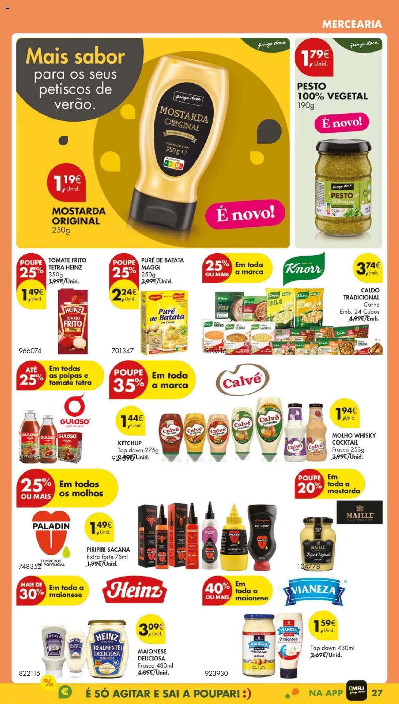 Pingo Doce folheto a partir de 29/07/2025 Folheto (2025-07-29 - 2026-08-04) | 29